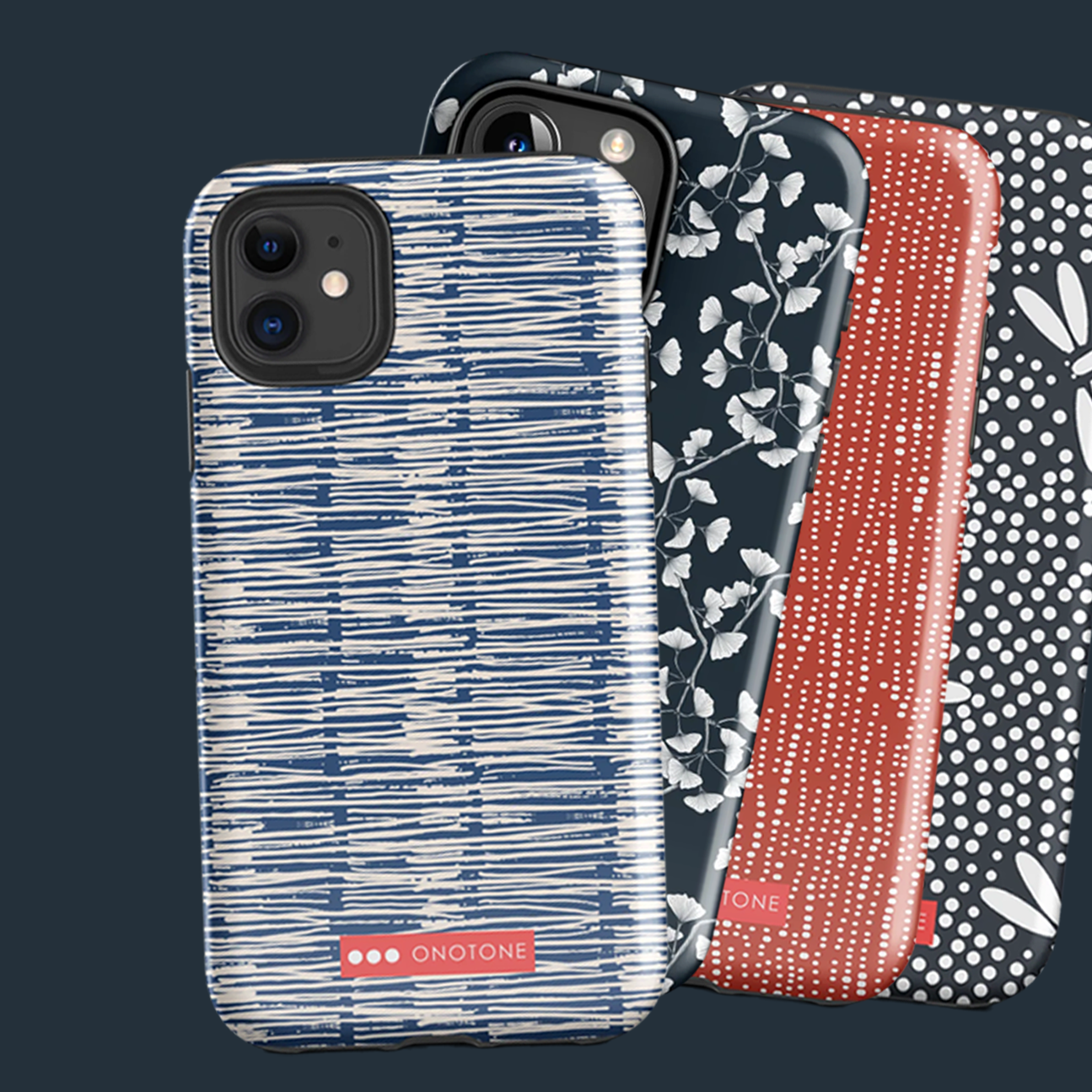 Japanese Indigo iPhone Cases