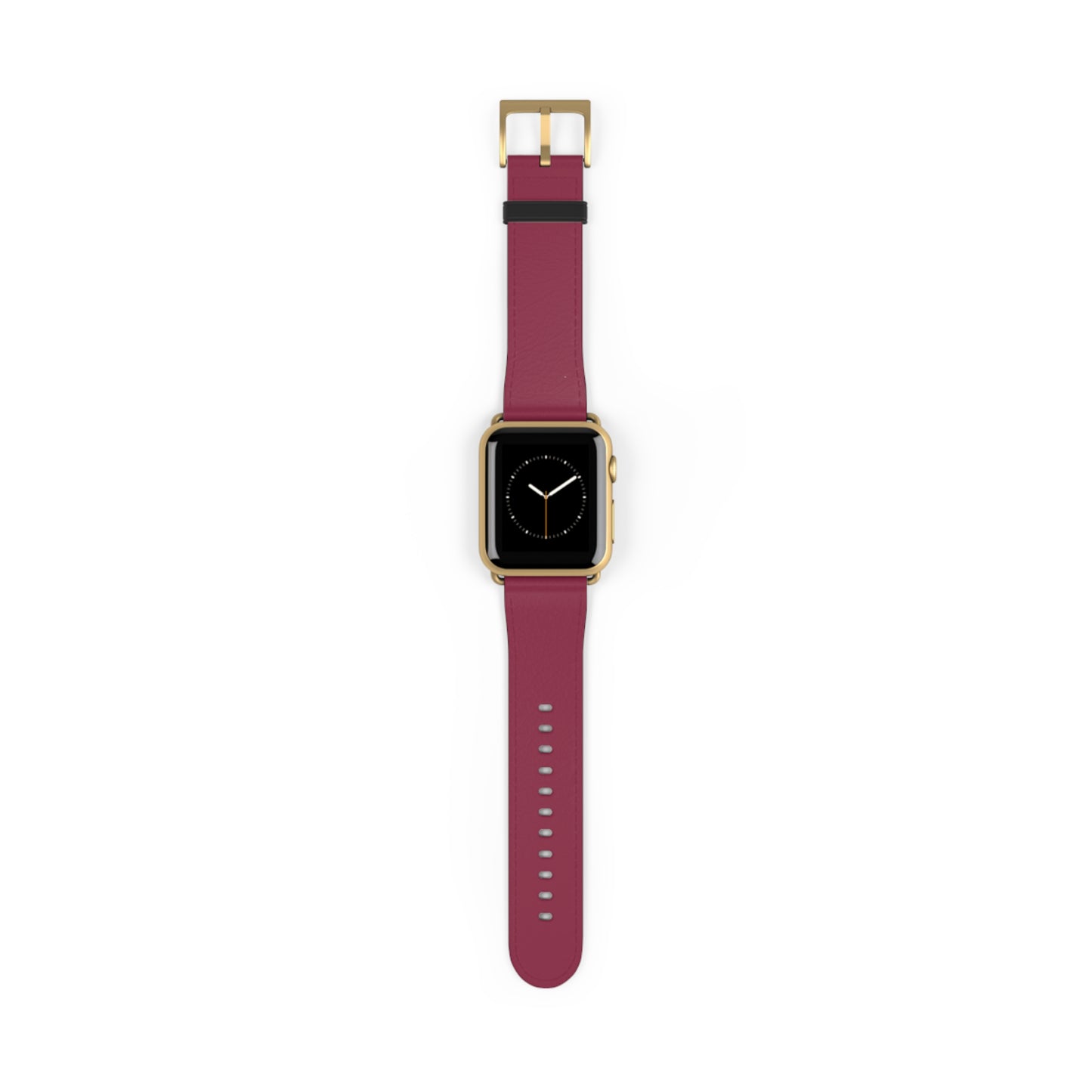 DARK BROWN APPLE® WATCH BAND- PANTONE® 208