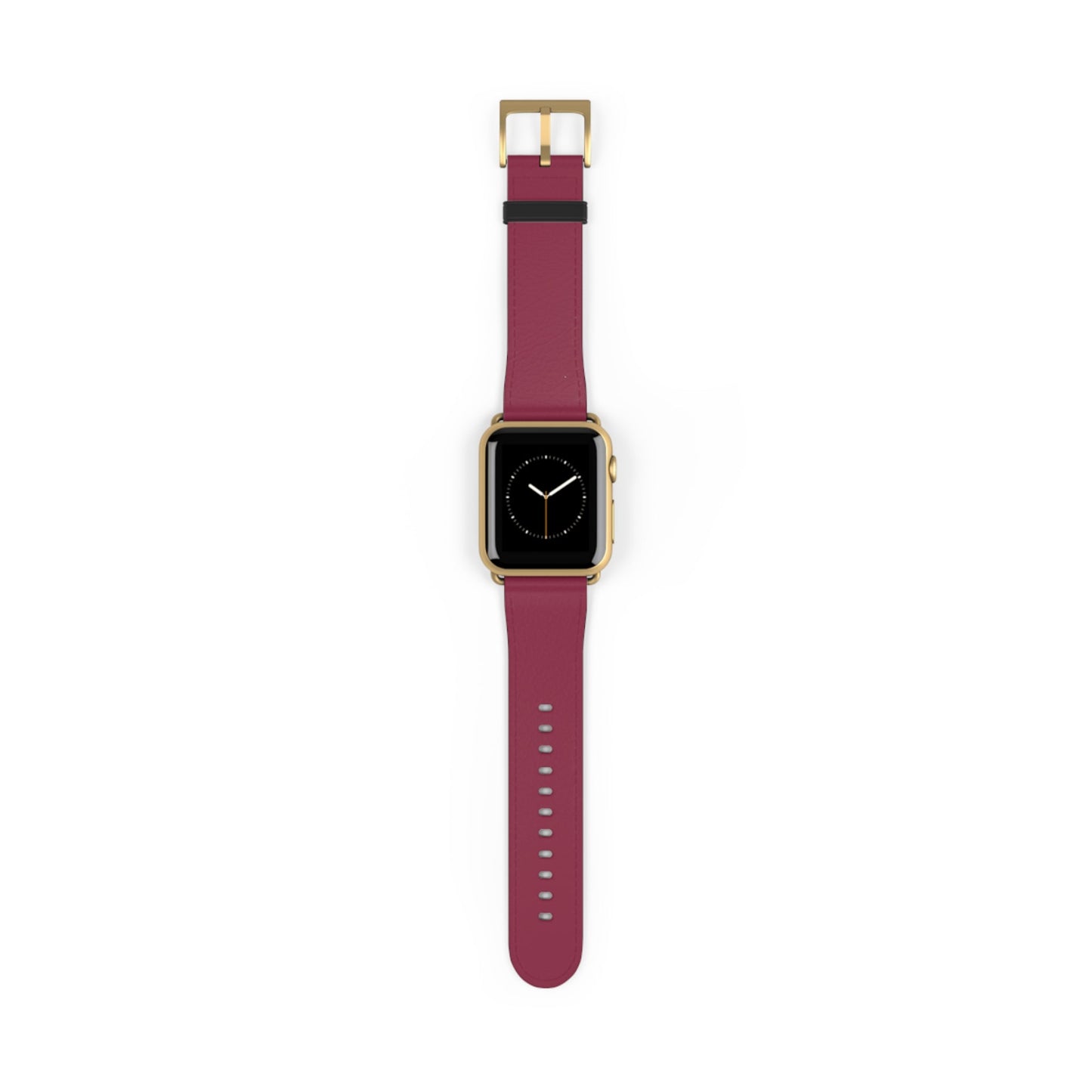 DARK BROWN APPLE® WATCH BAND- PANTONE® 208