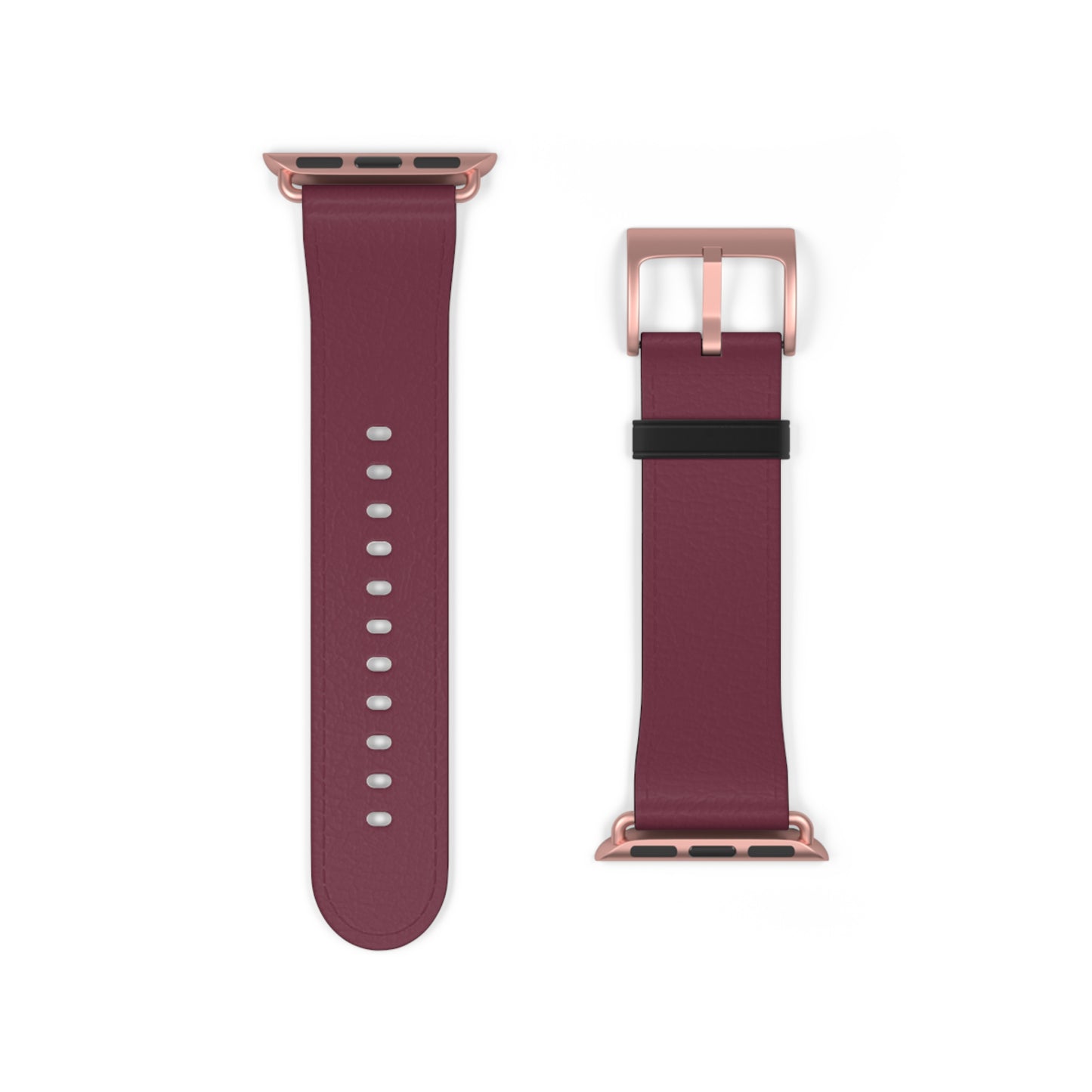 DARK BROWN APPLE® WATCH BAND- PANTONE® 209