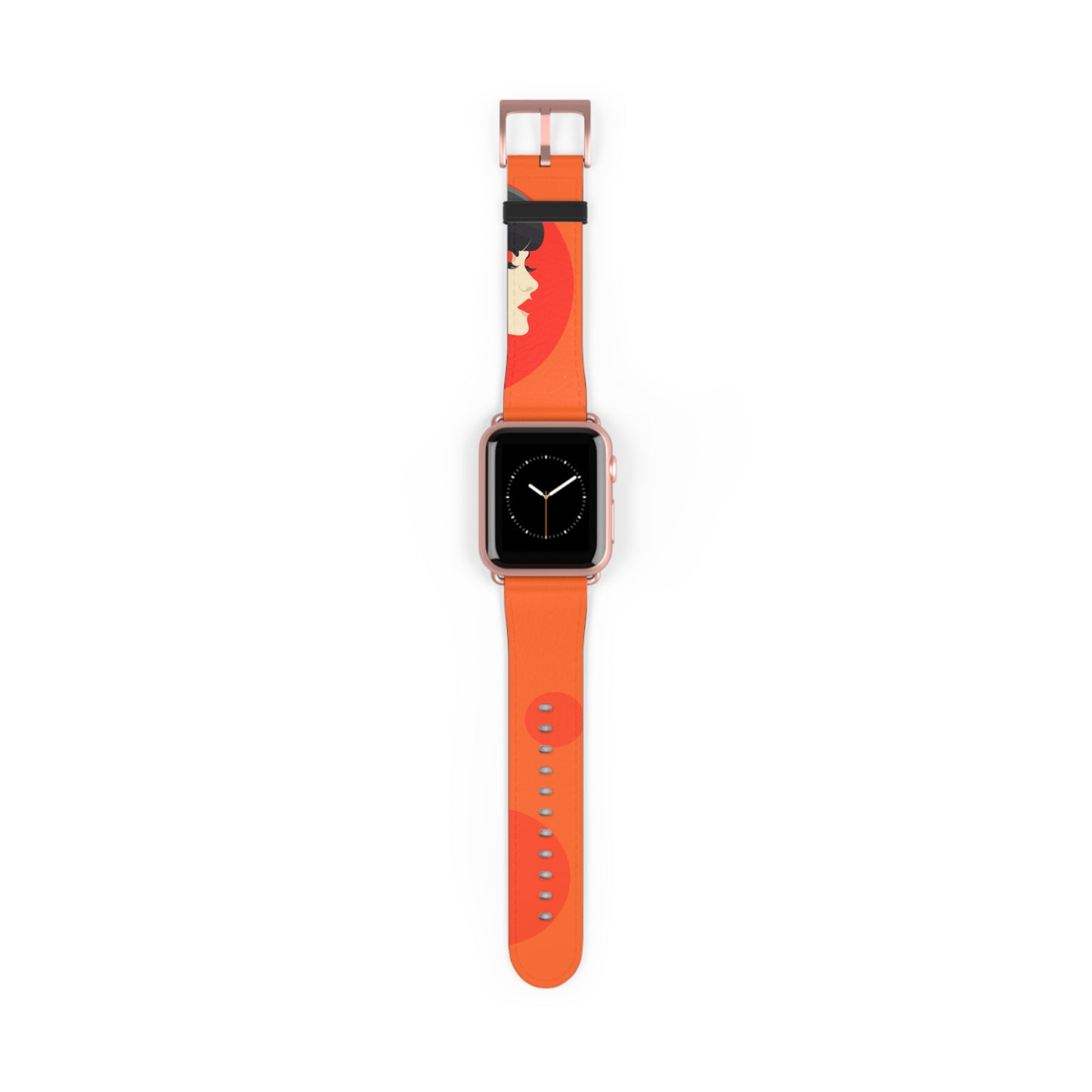 MODERN APPLE® WATCH BAND - ORANGE