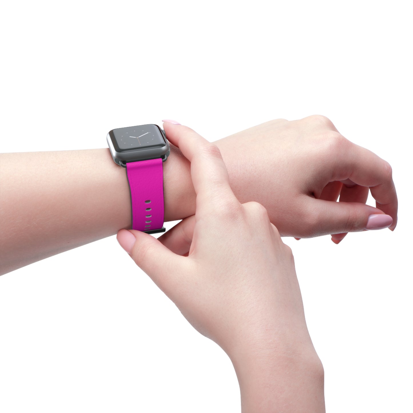 Neon Hot Pink Apple® Watch Band