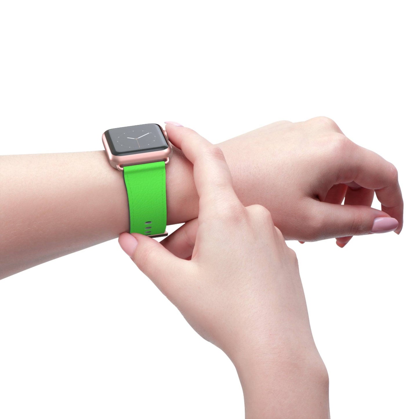 Neon Green Gecko Apple® Watch Band