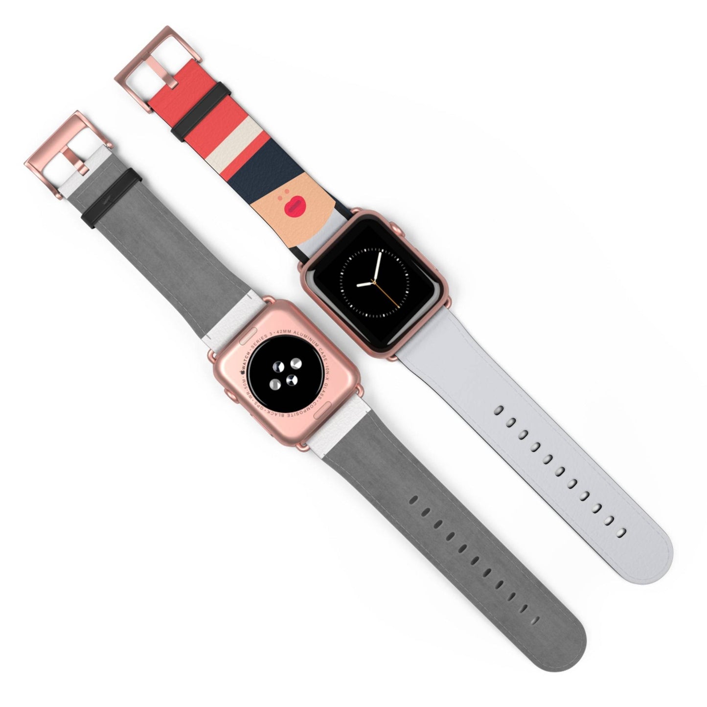 GRAY APPLE® WATCH BAND