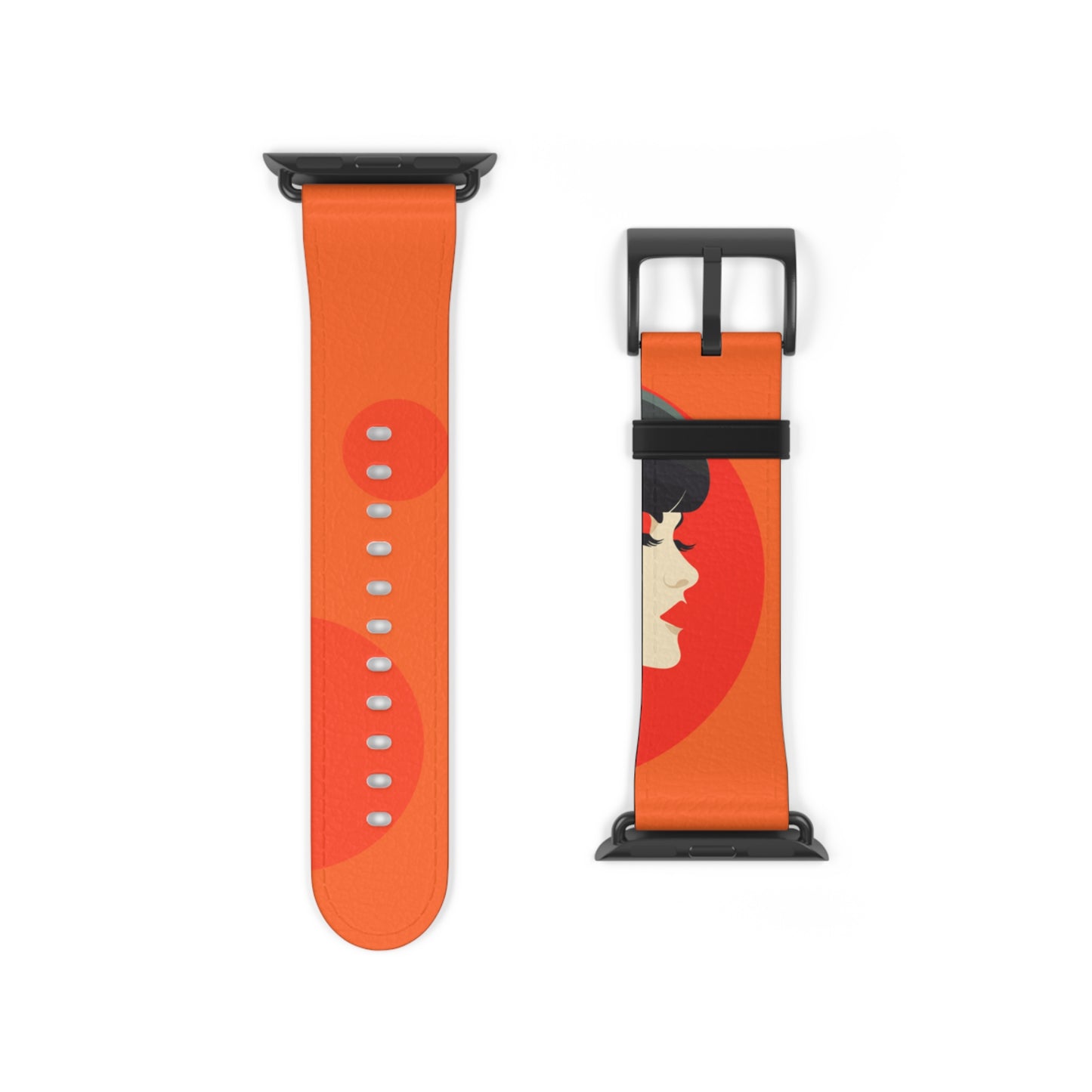 MODERN APPLE® WATCH BAND - ORANGE