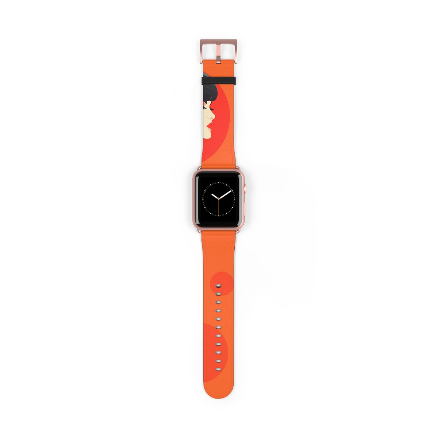 MODERN APPLE® WATCH BAND - ORANGE