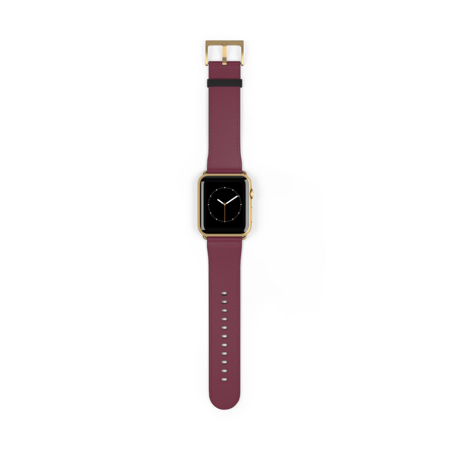 DARK BROWN APPLE® WATCH BAND- PANTONE® 209