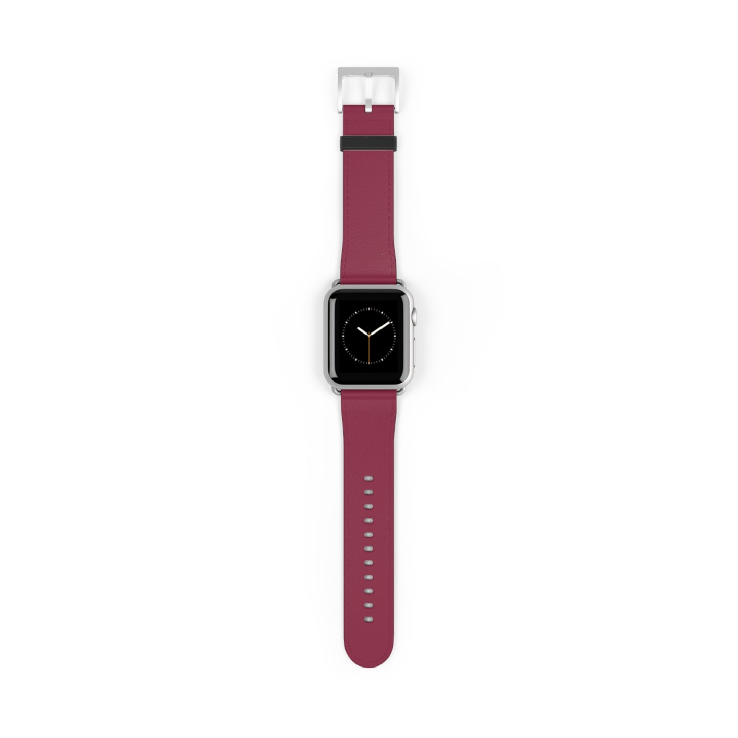 DARK BROWN APPLE® WATCH BAND- PANTONE® 208