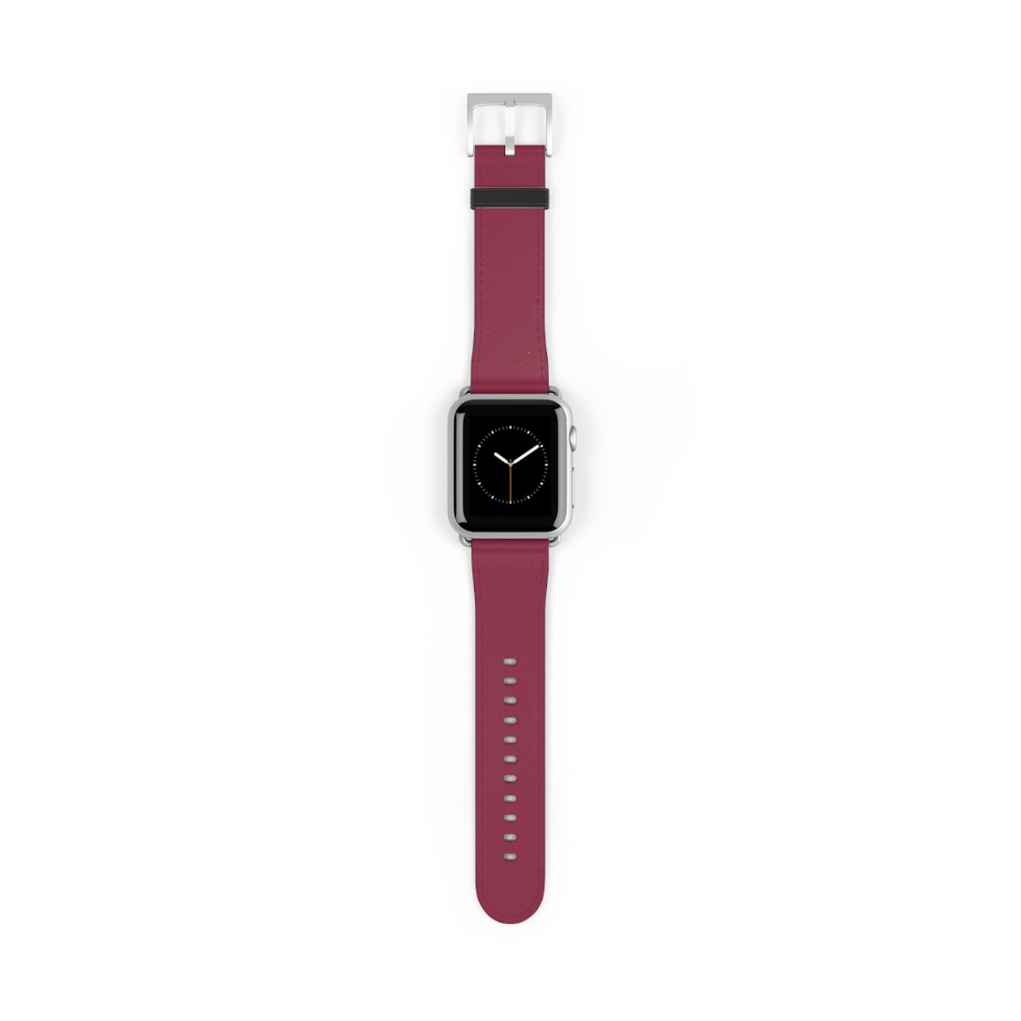 DARK BROWN APPLE® WATCH BAND- PANTONE® 208