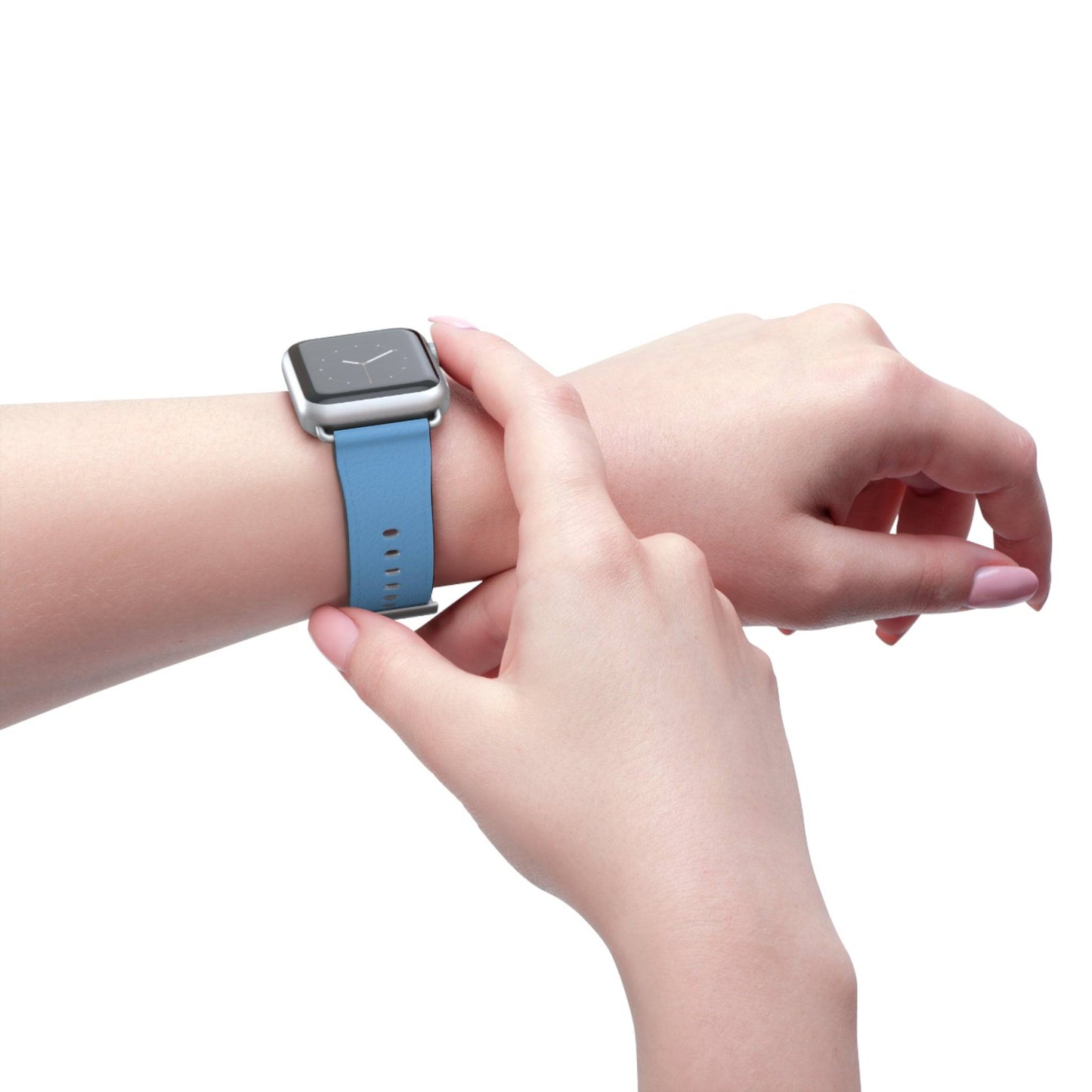 LIGHT BLUE APPLE® WATCH BAND- PANTONE® 284