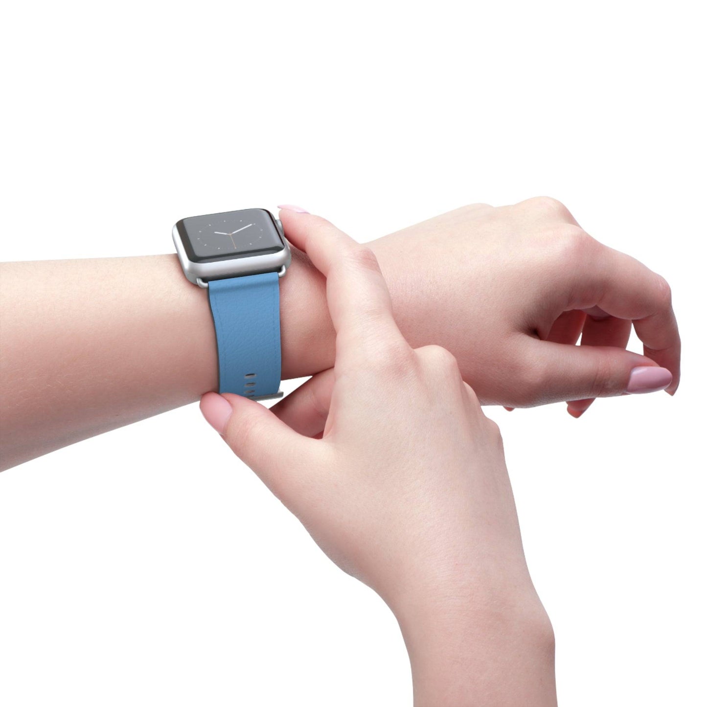 LIGHT BLUE APPLE® WATCH BAND- PANTONE® 284