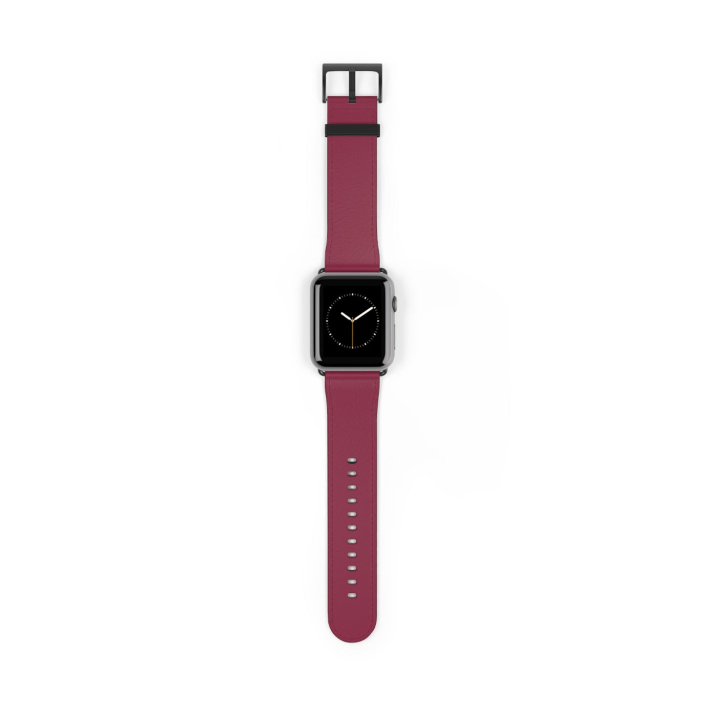DARK BROWN APPLE® WATCH BAND- PANTONE® 208