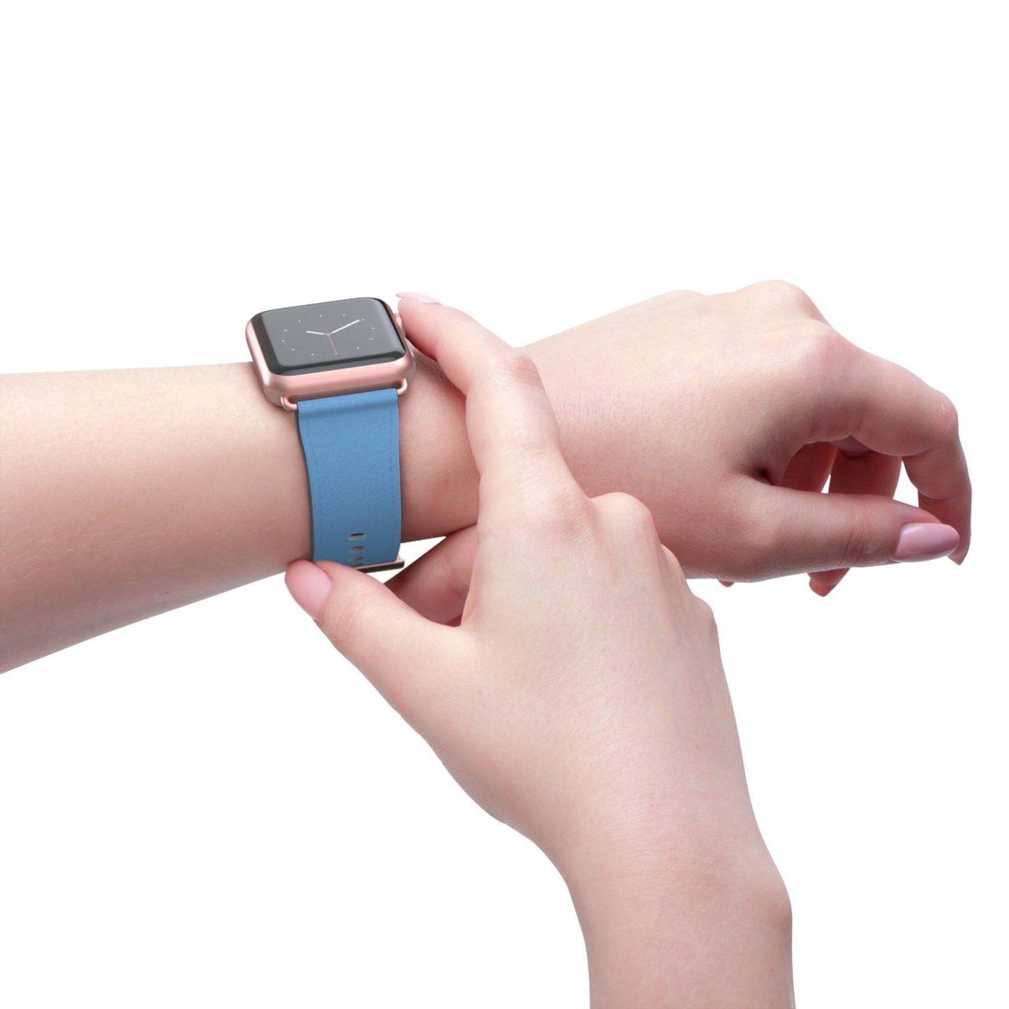 LIGHT BLUE APPLE® WATCH BAND- PANTONE® 284