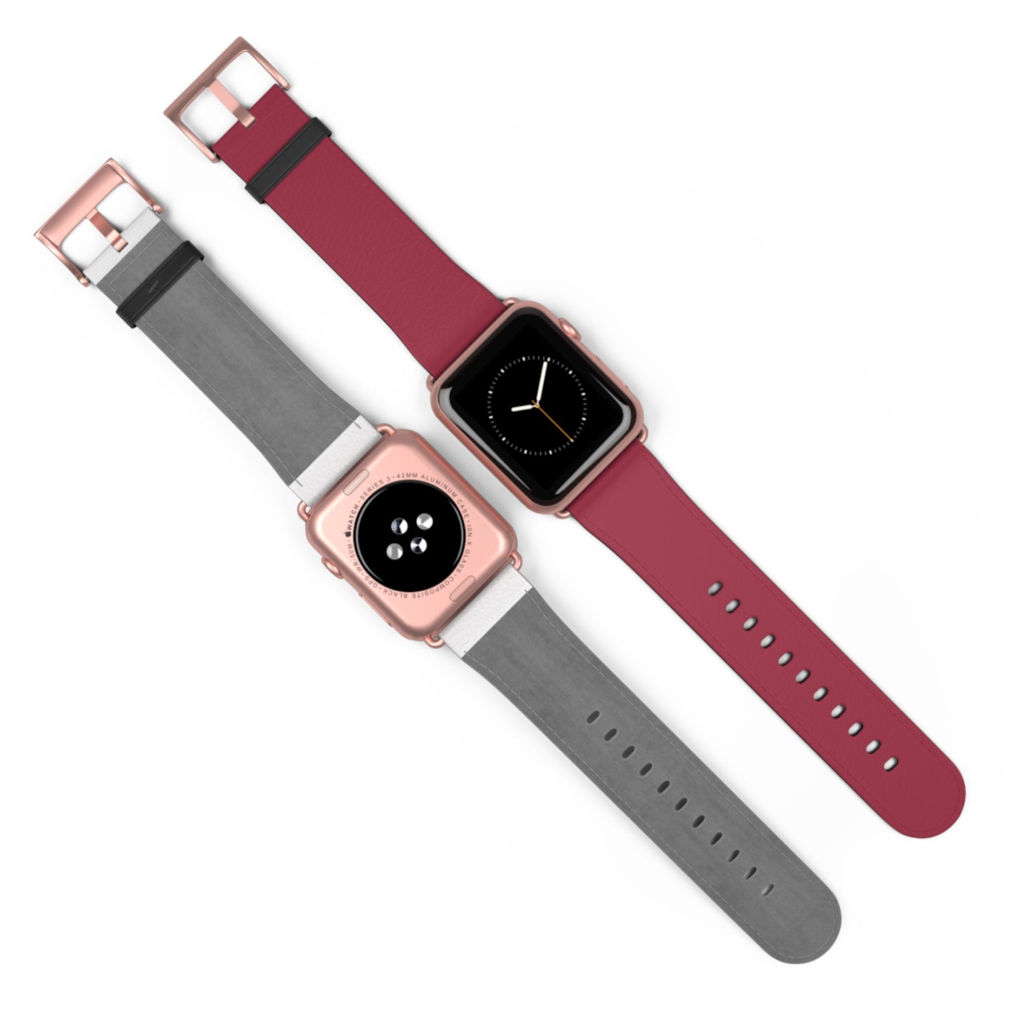 CHERRY RED APPLE® WATCH BAND- PANTONE® 194