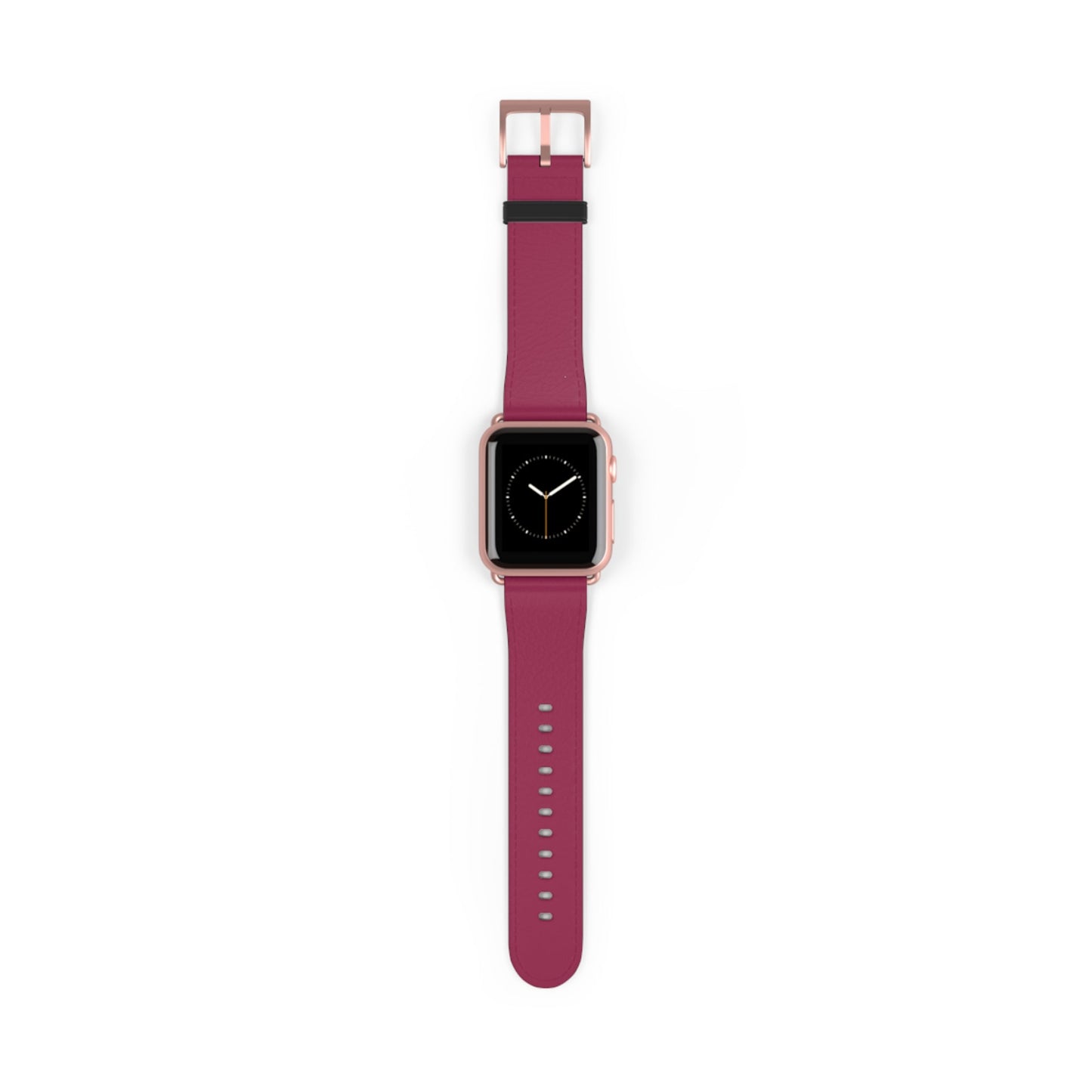 BURGANDY APPLE® WATCH BAND- PANTONE® 221