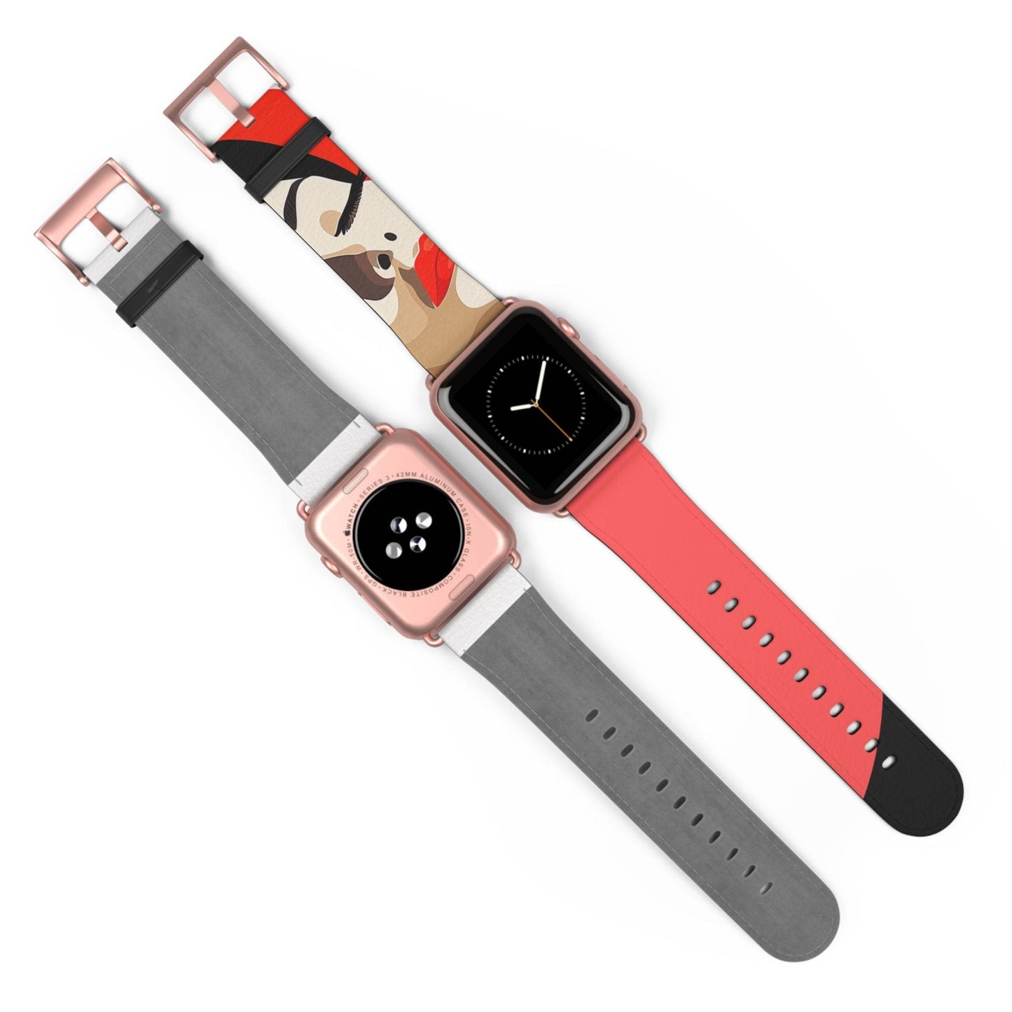 MODERN APPLE® WATCH BAND - ORANGE
