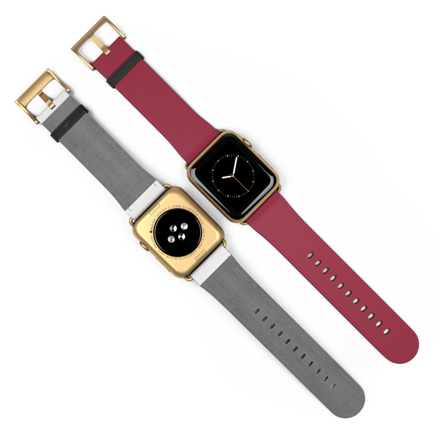 CHERRY RED APPLE® WATCH BAND- PANTONE® 194