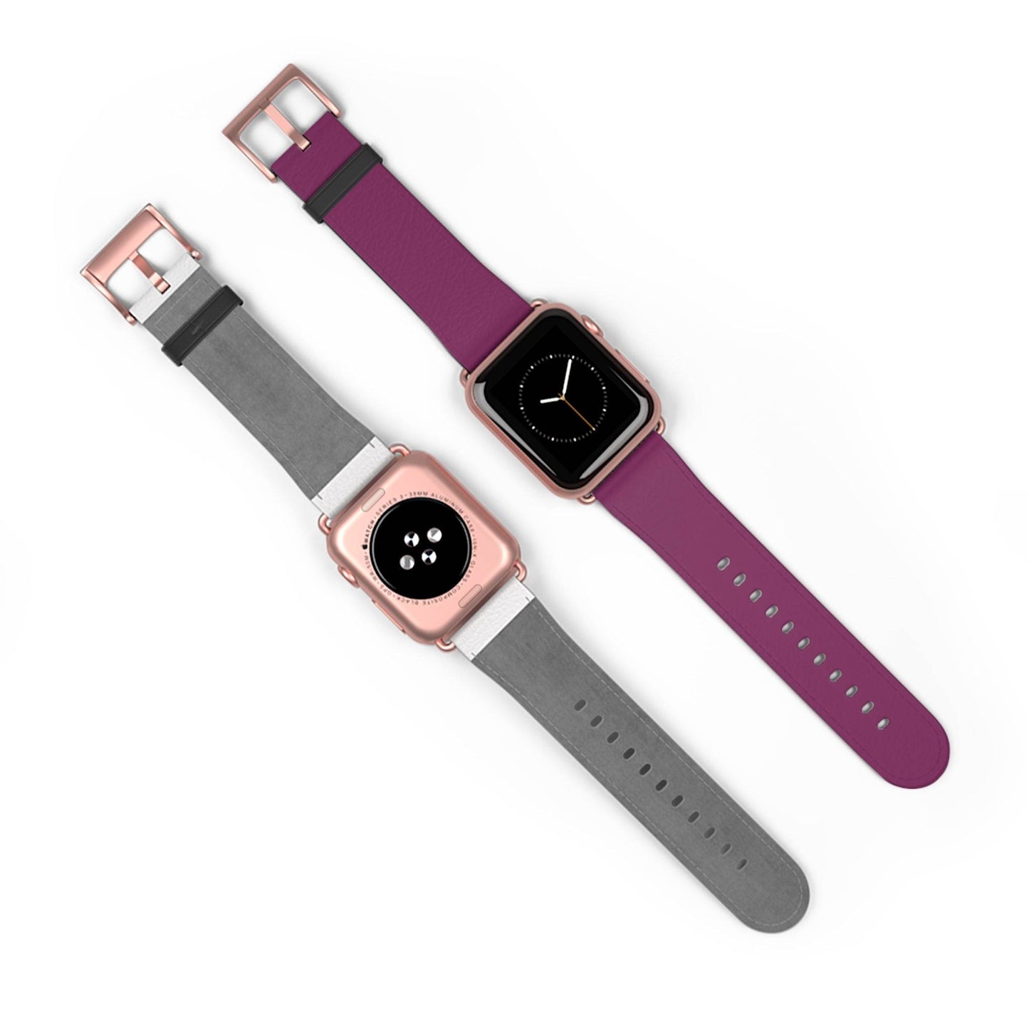 DARK MAGENTA APPLE® WATCH BAND- PANTONE® 242