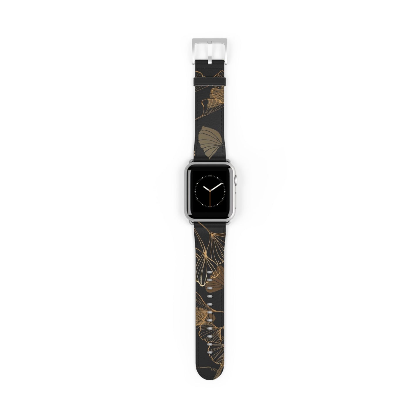 GINKO LEAVES JAPANESE INDIGO DESIGN APPLE® WATCH BAND