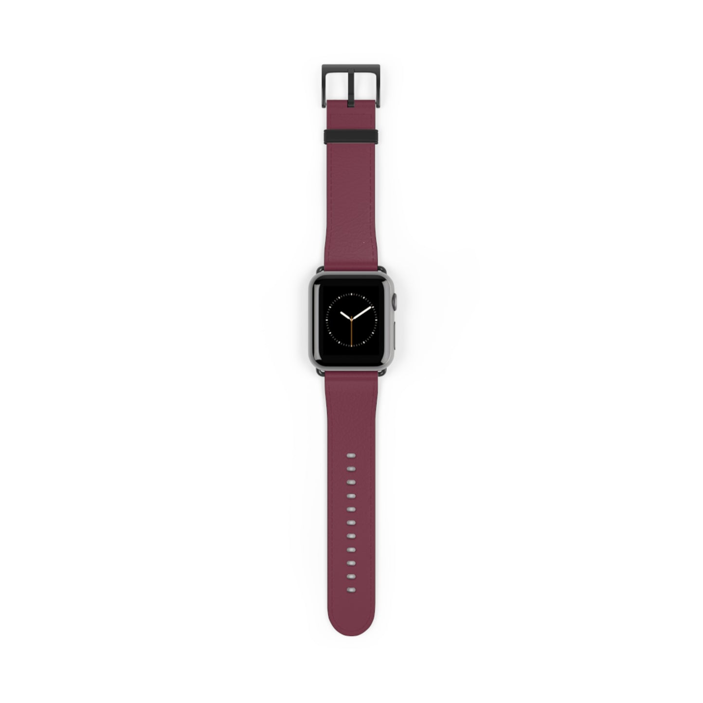 DARK BROWN APPLE® WATCH BAND- PANTONE® 209