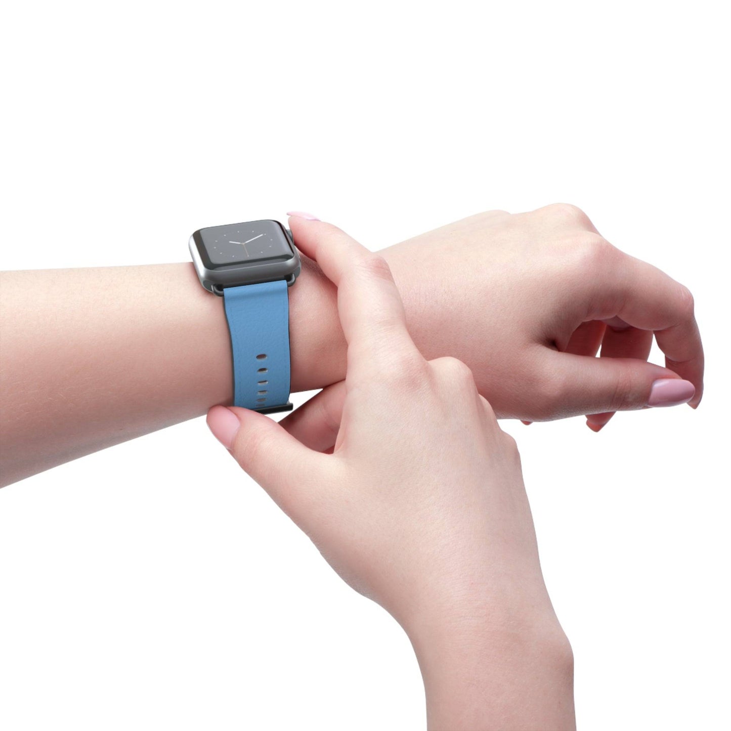 LIGHT BLUE APPLE® WATCH BAND- PANTONE® 284