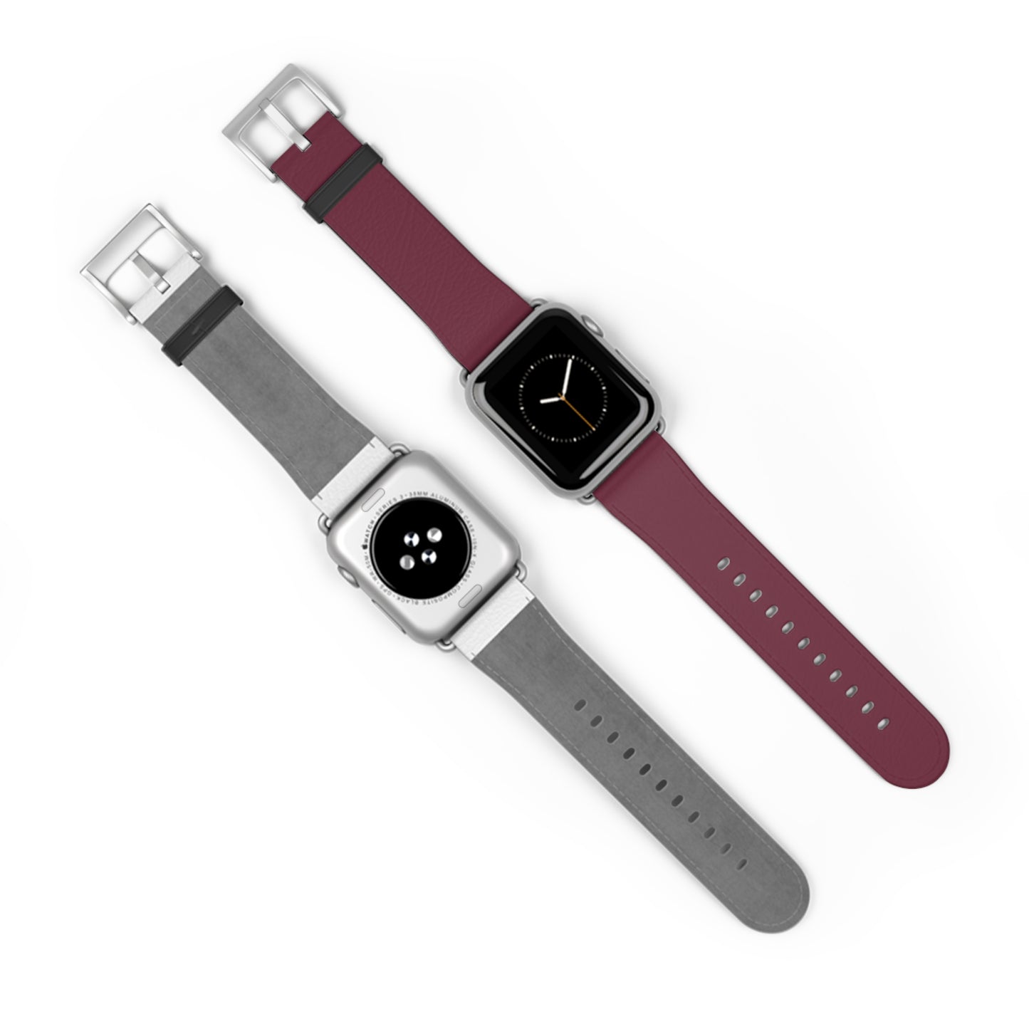 DARK BROWN APPLE® WATCH BAND- PANTONE® 209