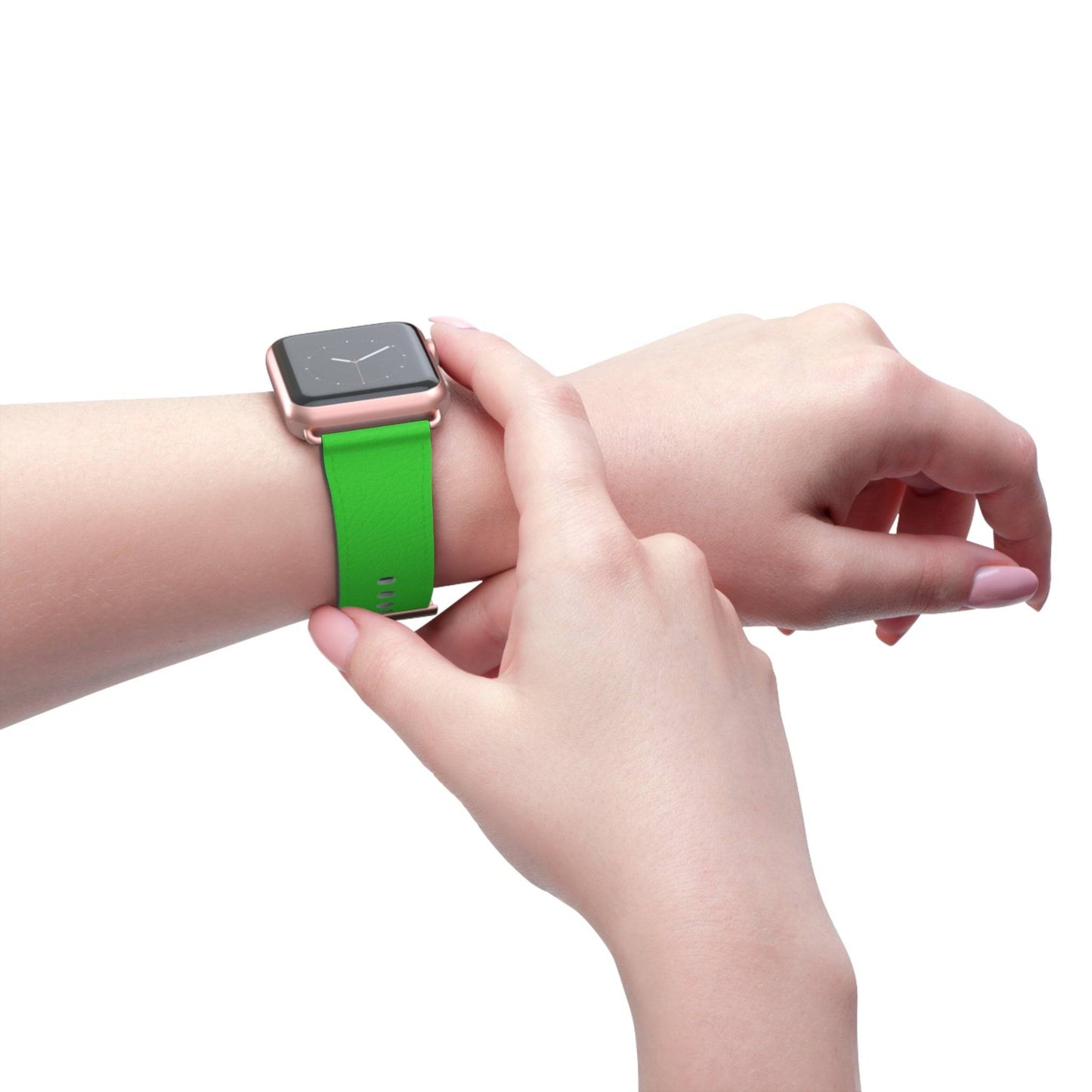 Neon Green Apple® Watch Band - Pantone 802