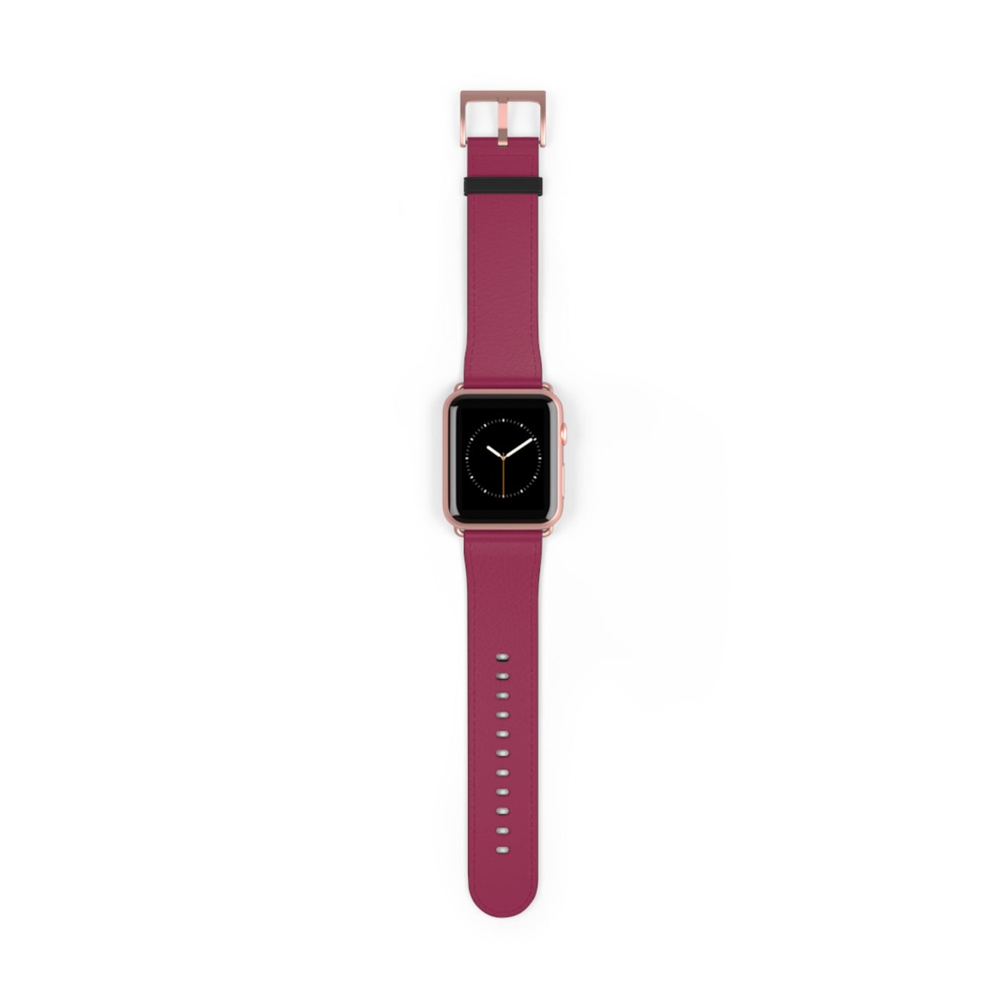 BURGANDY APPLE® WATCH BAND- PANTONE® 221