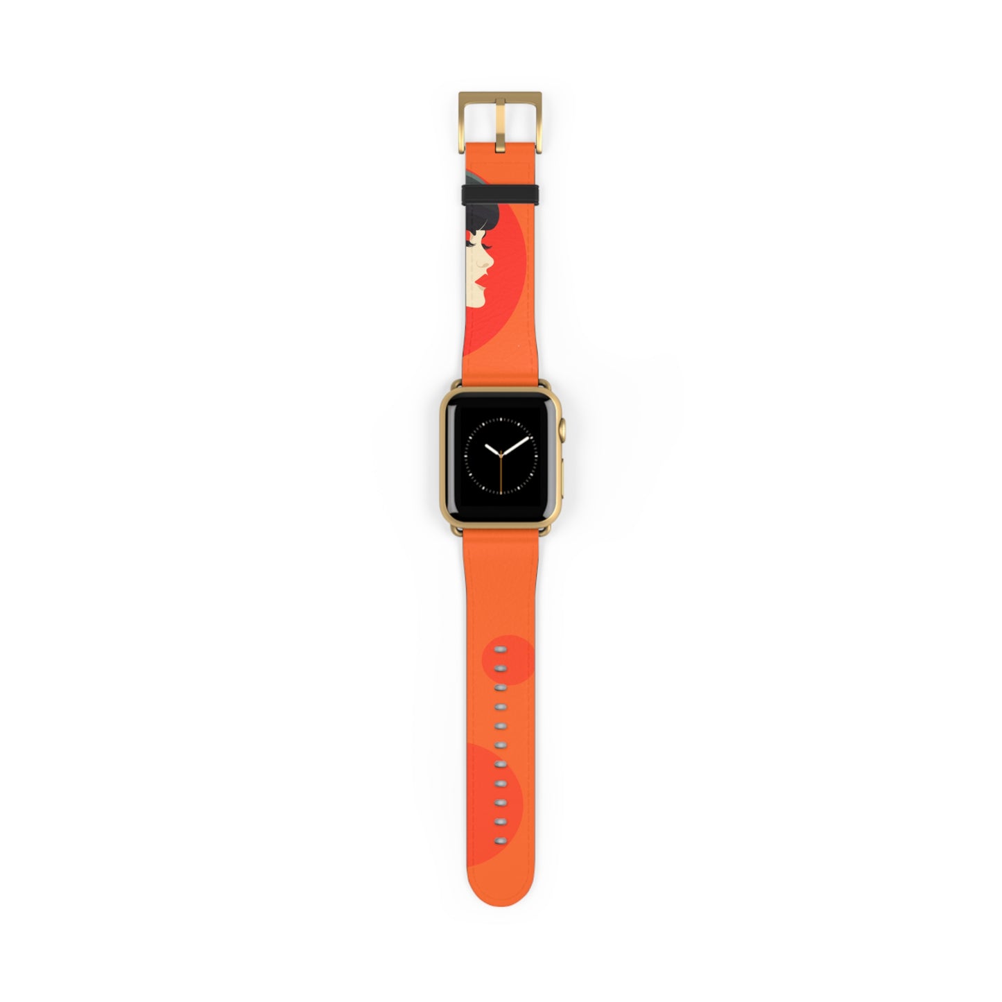 MODERN APPLE® WATCH BAND - ORANGE