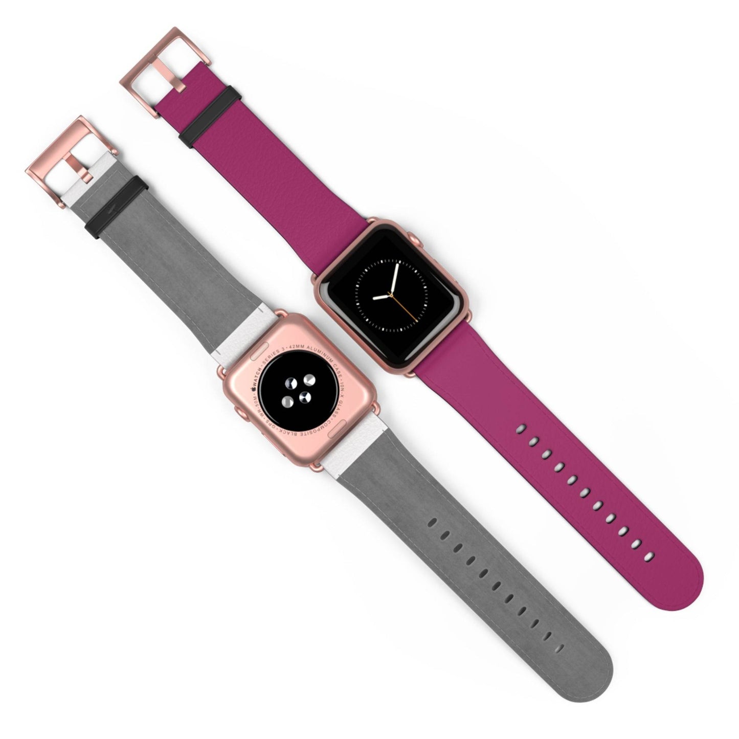 DARK MAGENTA APPLE® WATCH BAND- PANTONE® 234