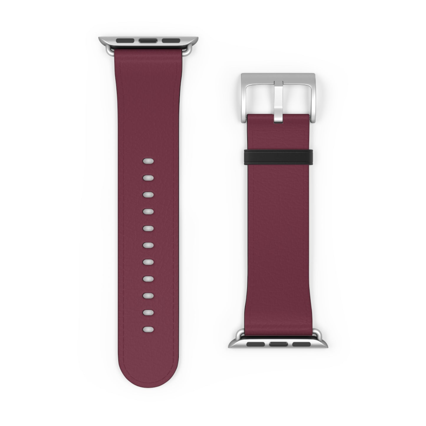 DARK BROWN APPLE® WATCH BAND- PANTONE® 209