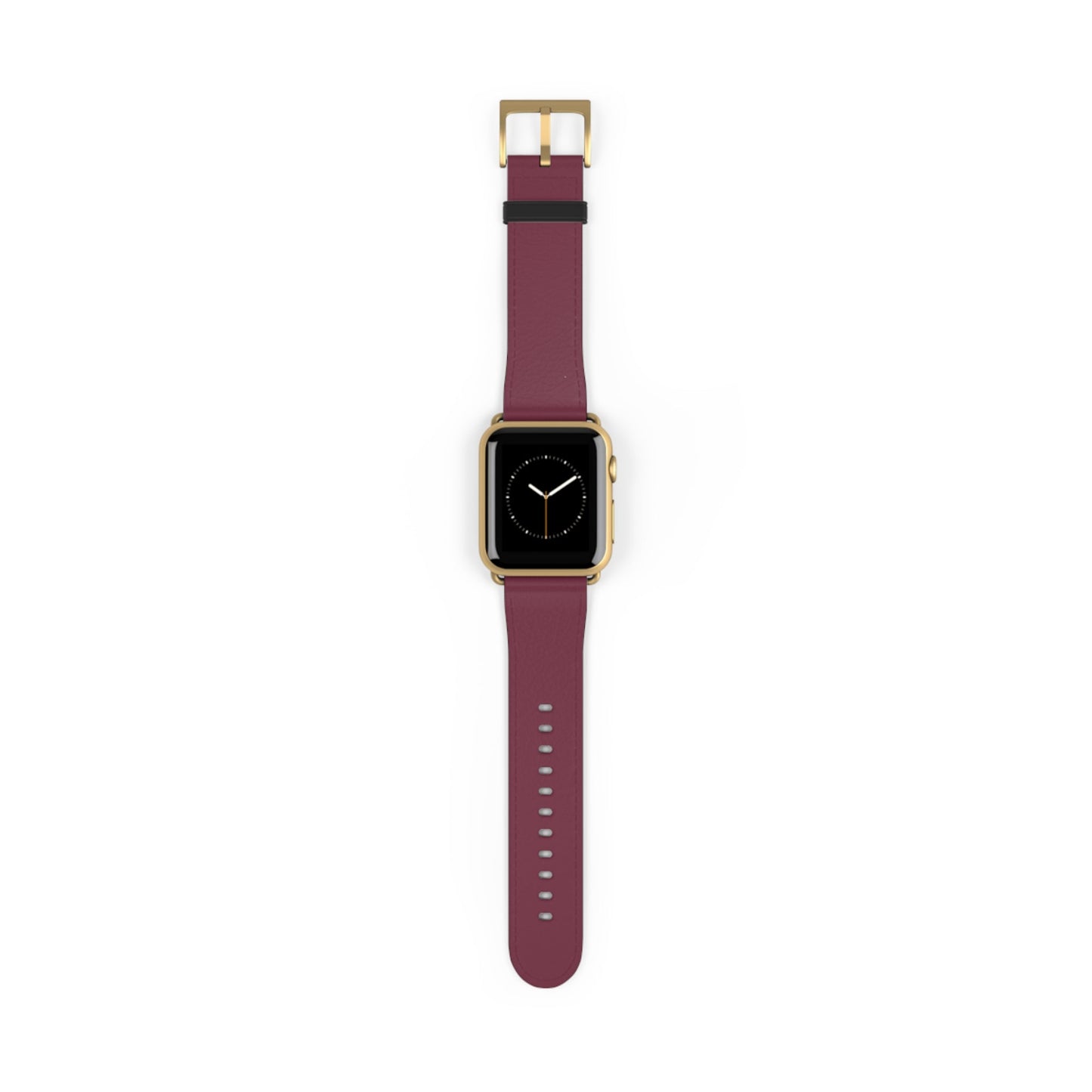 DARK BROWN APPLE® WATCH BAND- PANTONE® 209