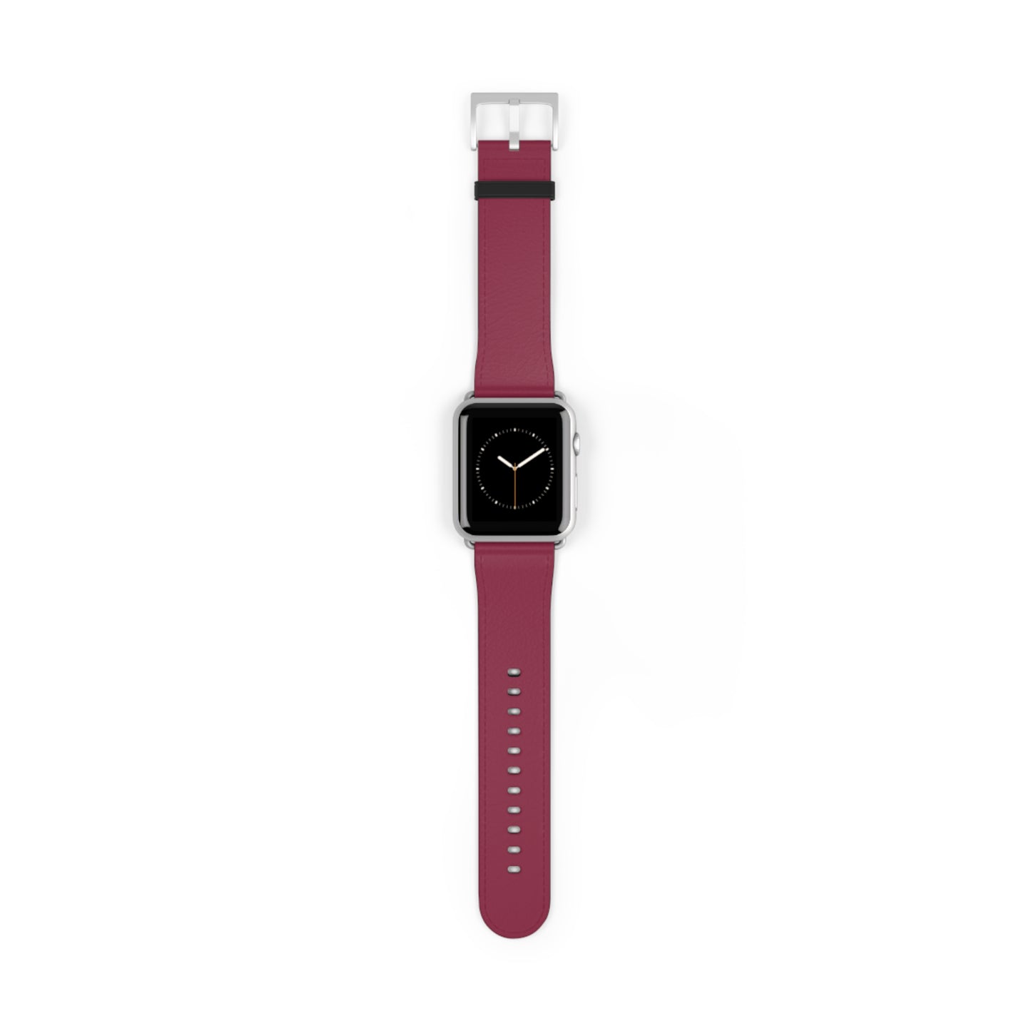 DARK BROWN APPLE® WATCH BAND- PANTONE® 208