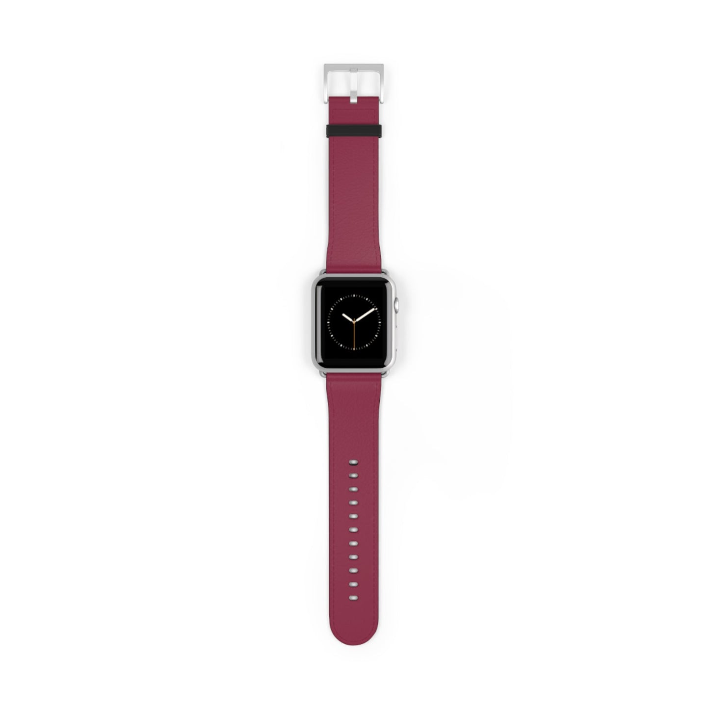 DARK BROWN APPLE® WATCH BAND- PANTONE® 208