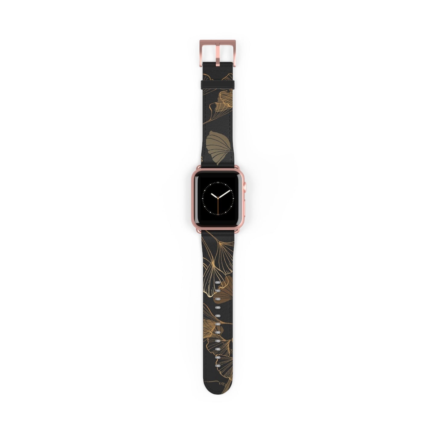 GINKO LEAVES JAPANESE INDIGO DESIGN APPLE® WATCH BAND