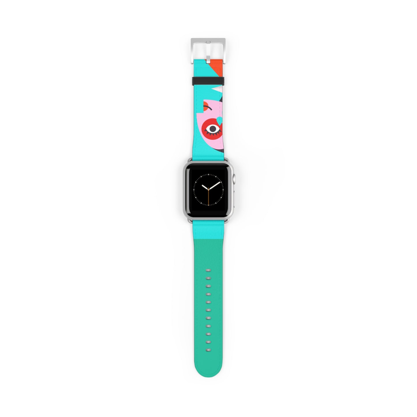 BLUE & GREEN APPLE® WATCH BAND