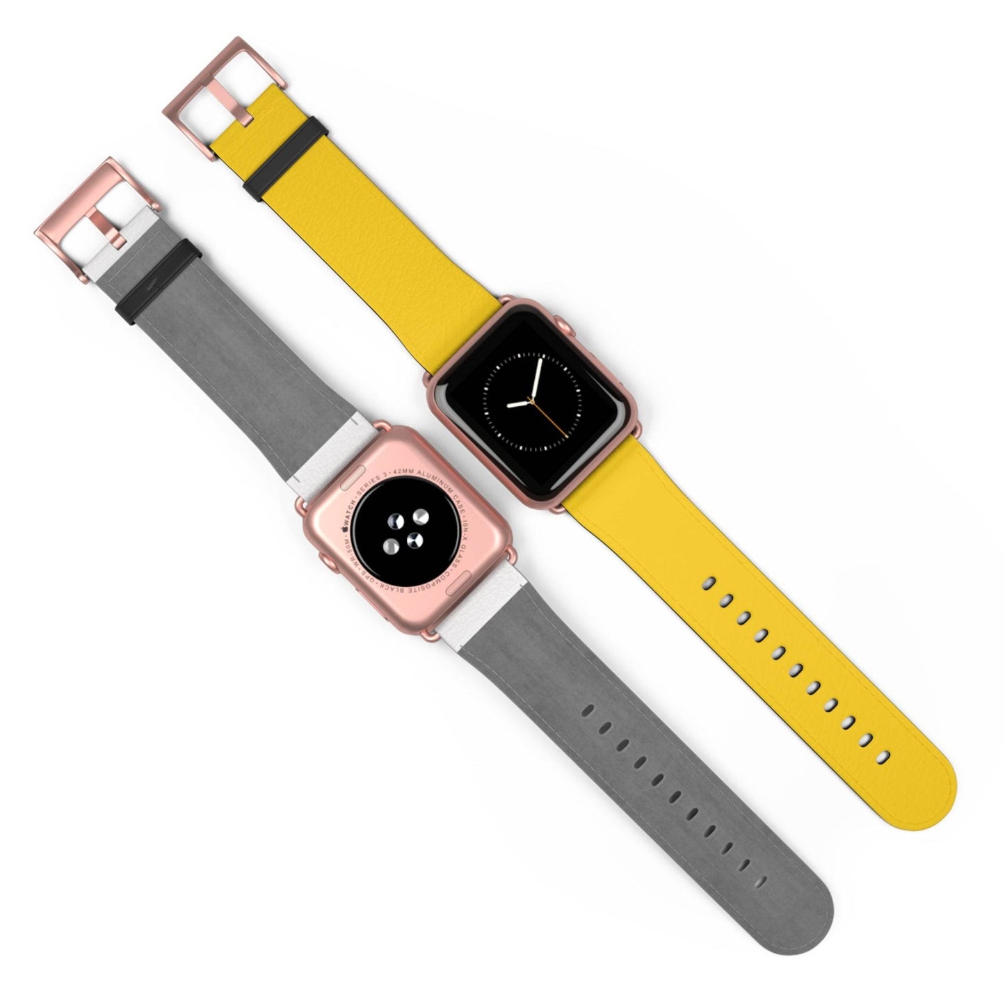 SOLID COLOR YELLOW APPLE® WATCH BAND- PANTONE® 109
