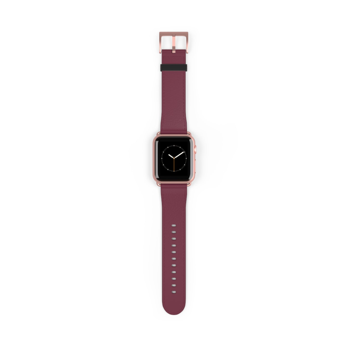 DARK BROWN APPLE® WATCH BAND- PANTONE® 209