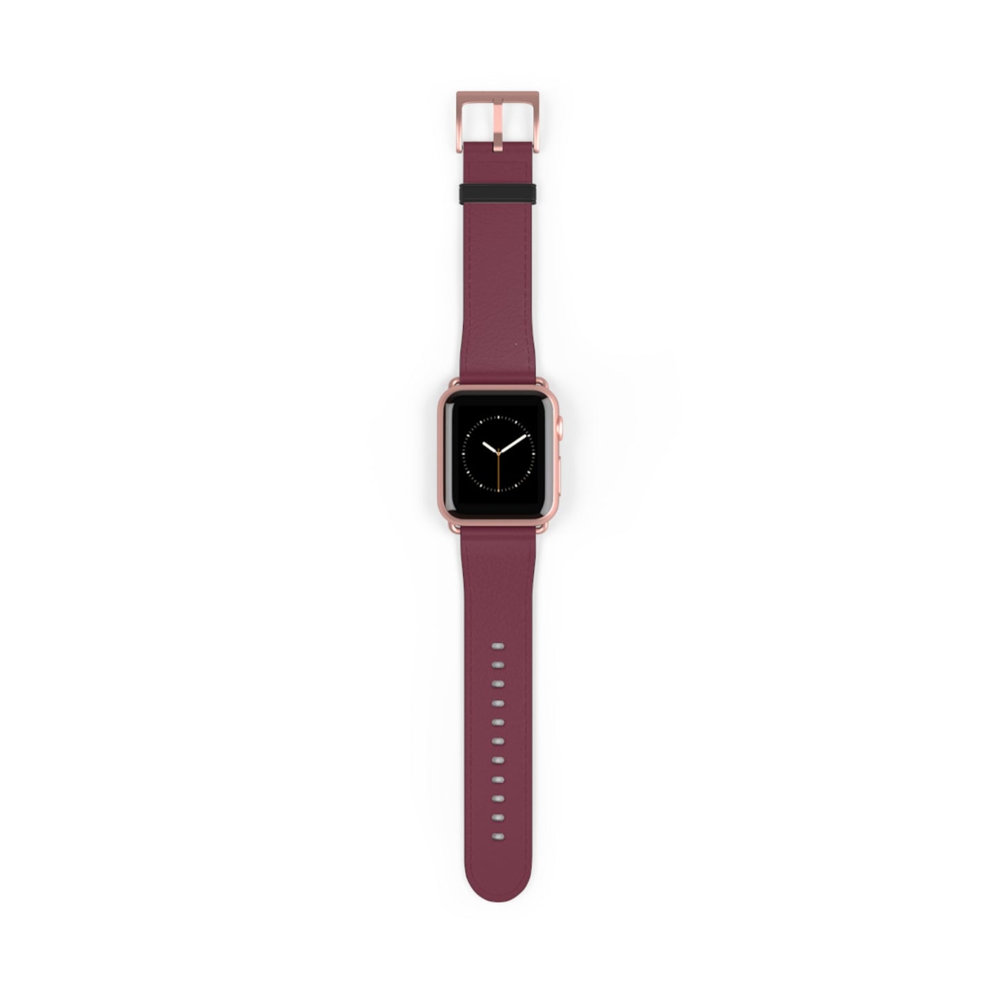 DARK BROWN APPLE® WATCH BAND- PANTONE® 209