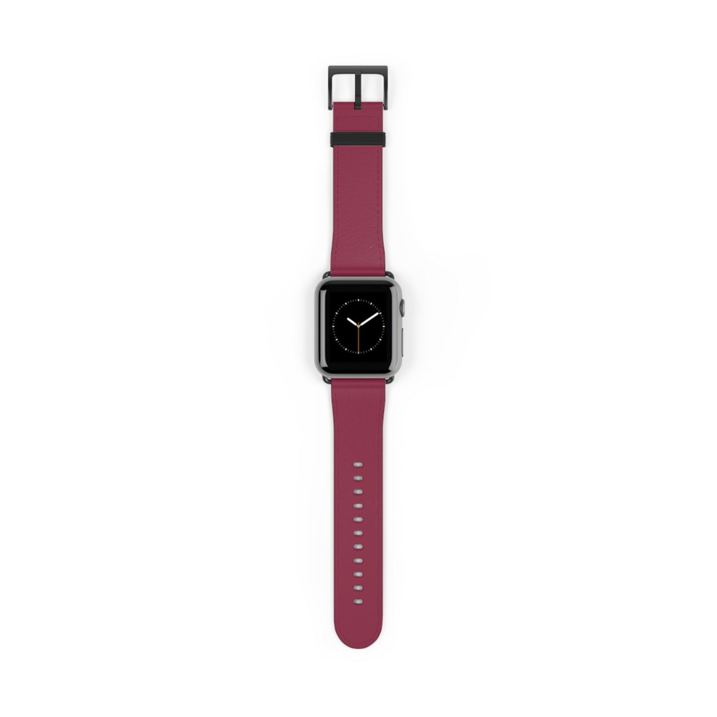 DARK BROWN APPLE® WATCH BAND- PANTONE® 208