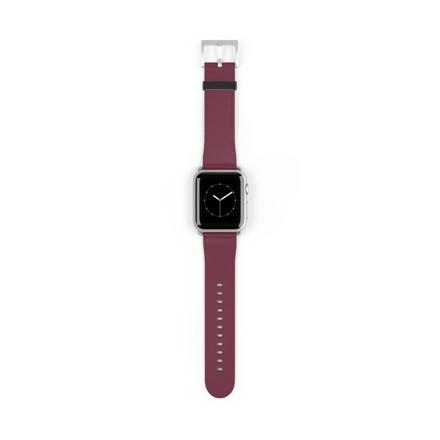DARK BROWN APPLE® WATCH BAND- PANTONE® 209