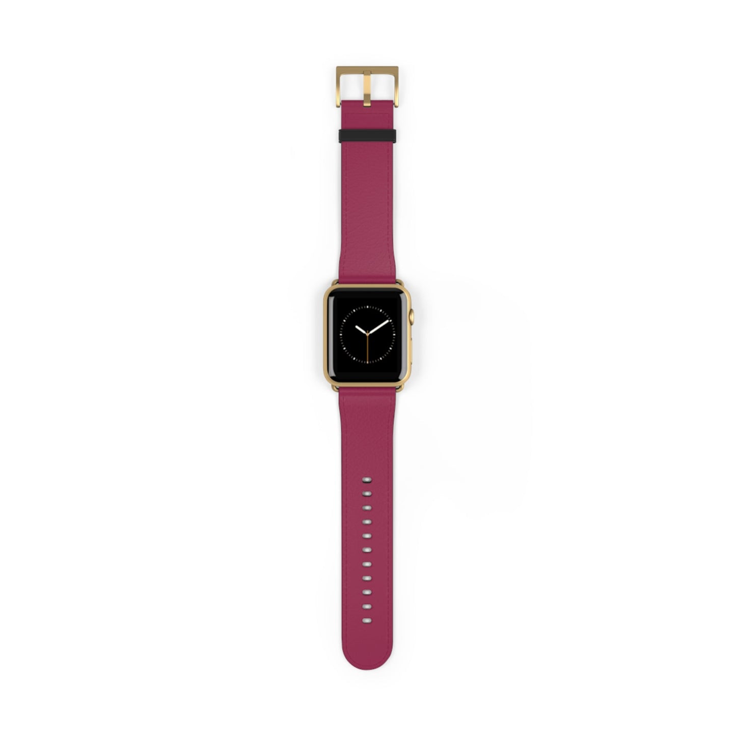 BURGANDY APPLE® WATCH BAND- PANTONE® 221