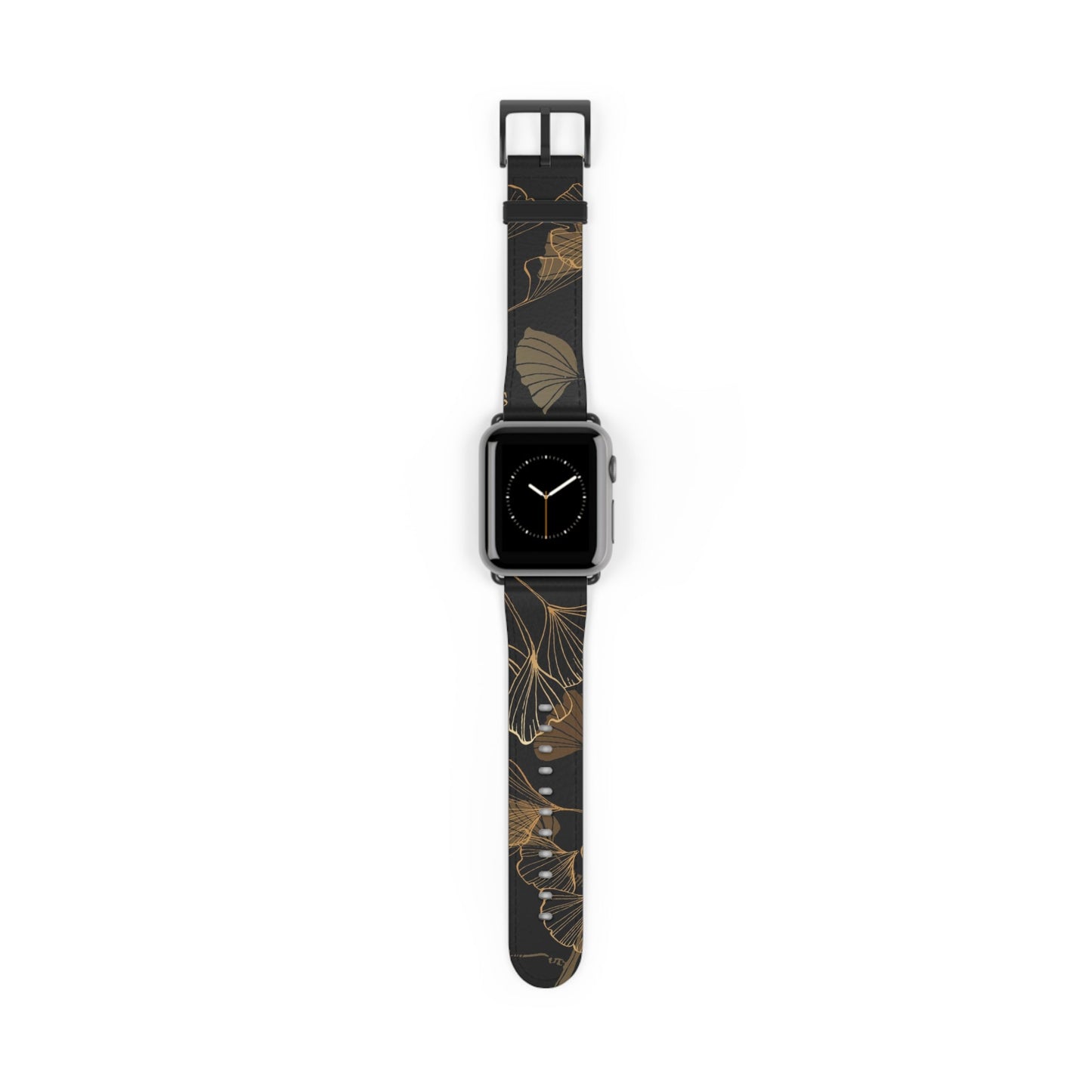 GINKO LEAVES JAPANESE INDIGO DESIGN APPLE® WATCH BAND