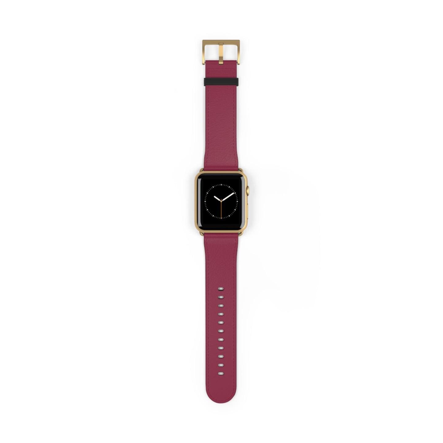 DARK BROWN APPLE® WATCH BAND- PANTONE® 208