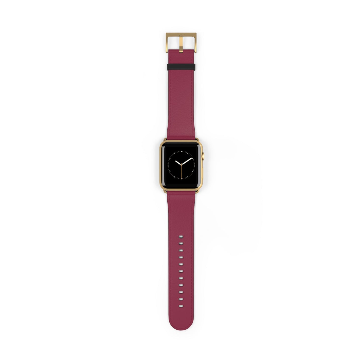 DARK BROWN APPLE® WATCH BAND- PANTONE® 208