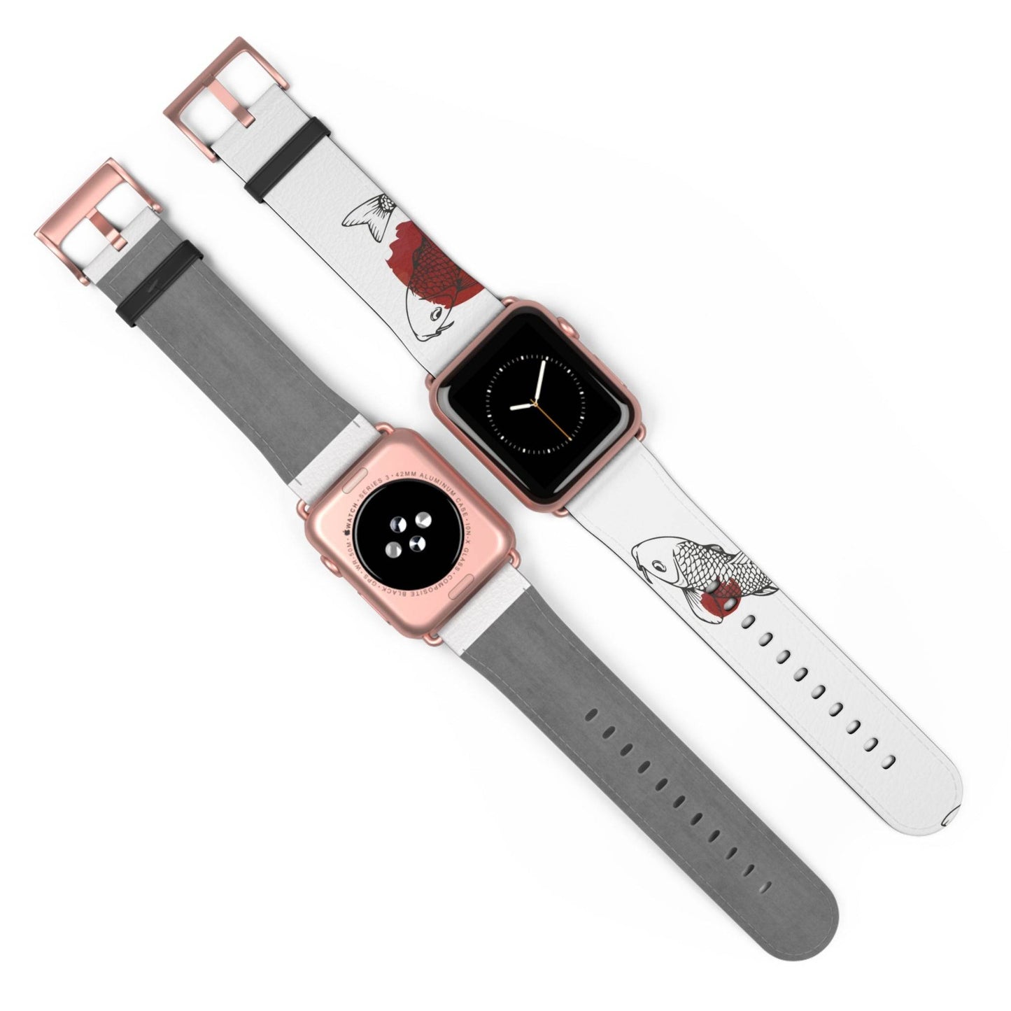 KOI FISH JAPANESE INDIGO DESIGN APPLE® WATCH BAND