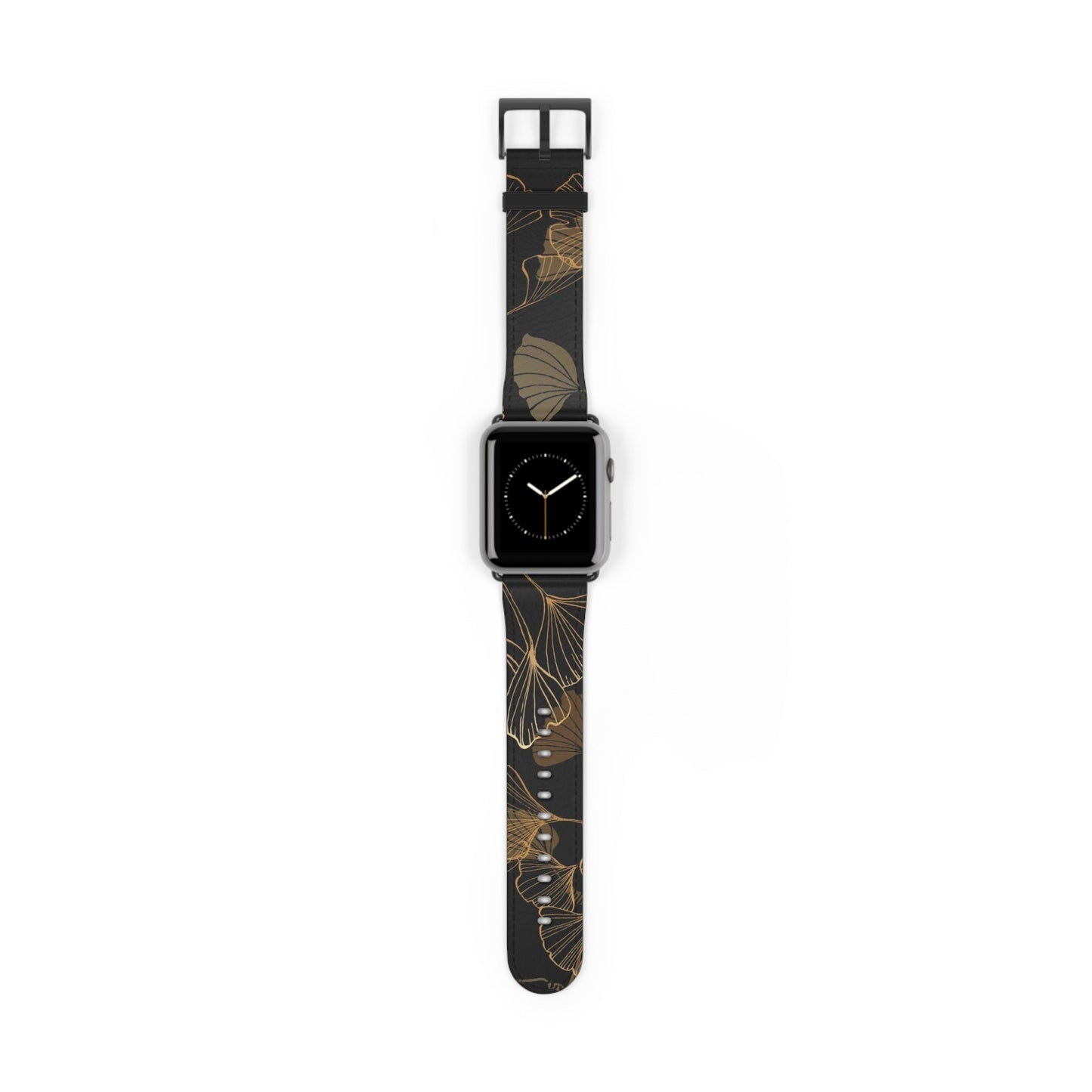 GINKO LEAVES JAPANESE INDIGO DESIGN APPLE® WATCH BAND