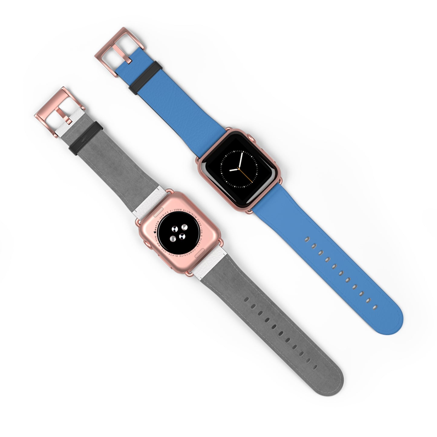STEEL BLUE APPLE® WATCH BAND- PANTONE® 279