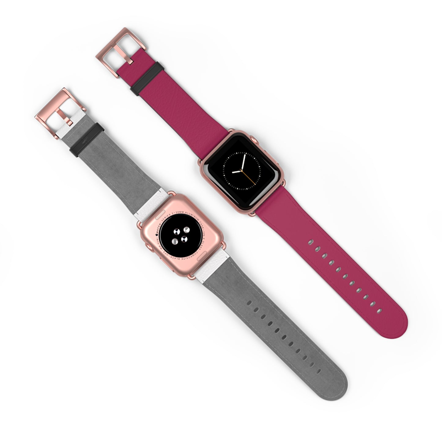 CRIMSON APPLE® WATCH BAND- PANTONE® 220