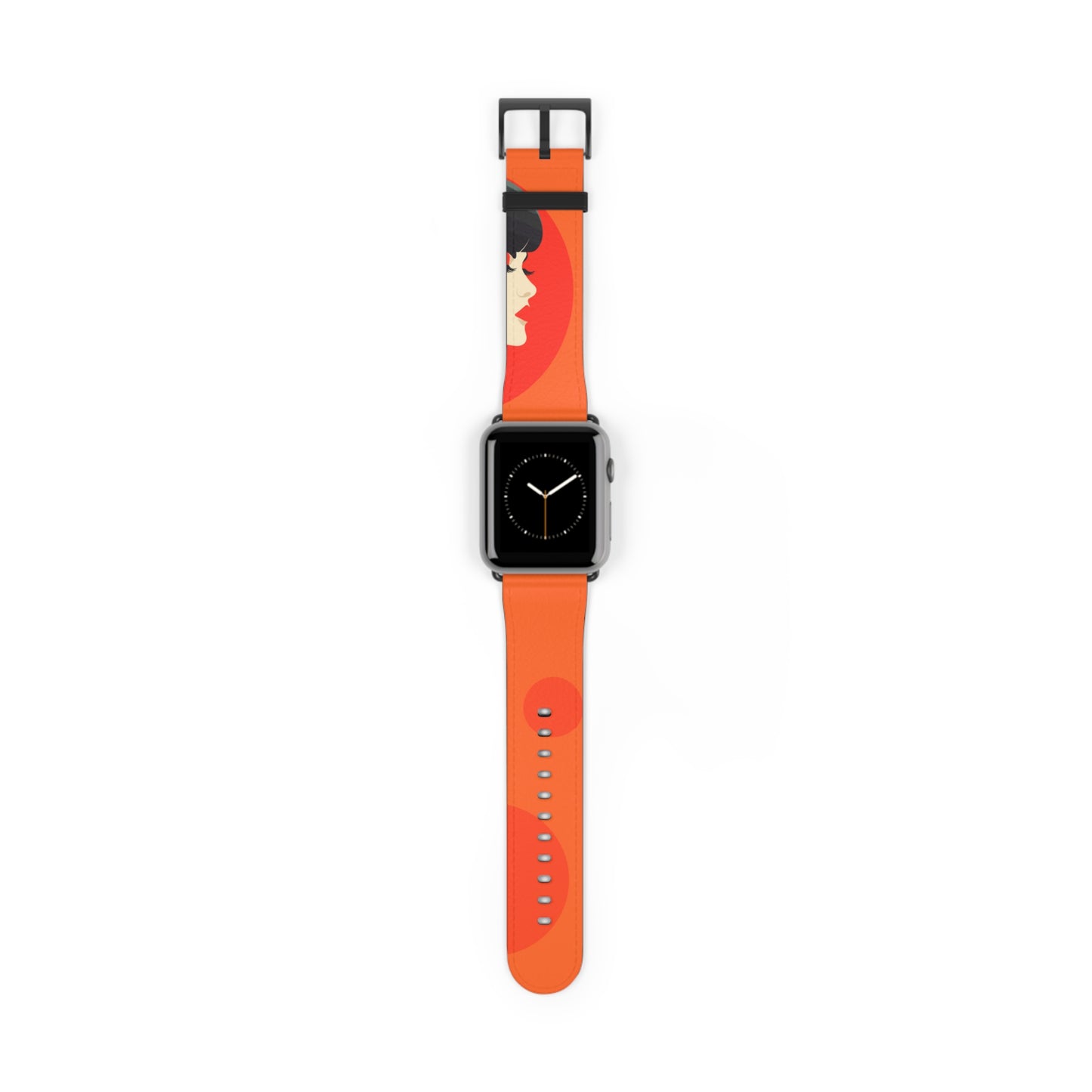 MODERN APPLE® WATCH BAND - ORANGE